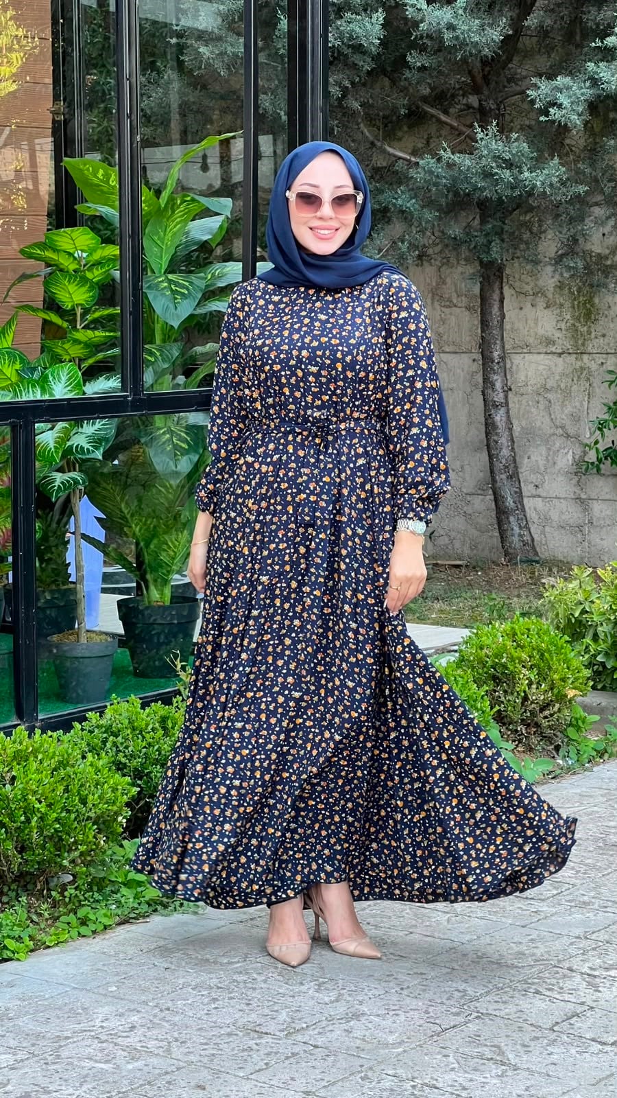 Misswhence Kuşak Elbise 39844