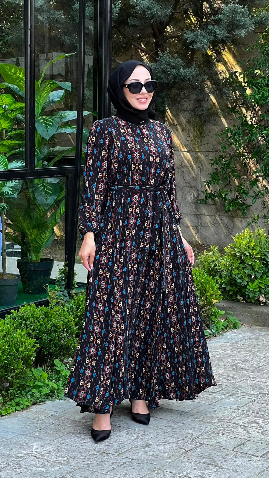 Misswhence Kuşak Elbise 39844