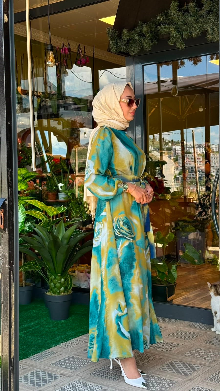 Misswhence Kuşak Elbise 39844