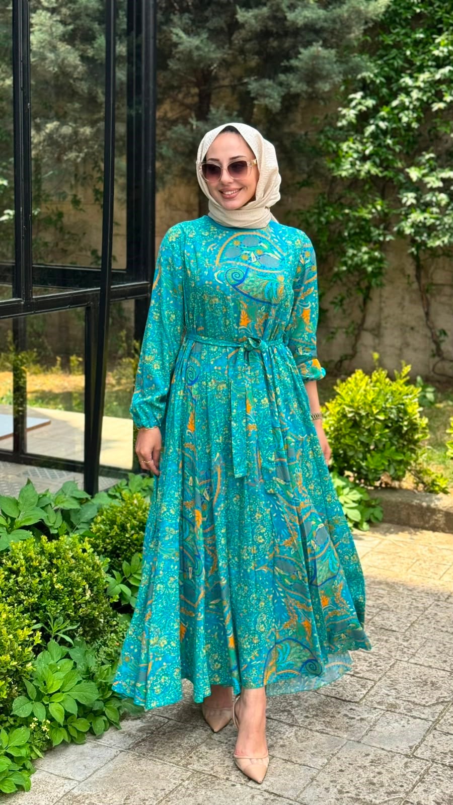 Misswhence Kuşak Elbise 39844