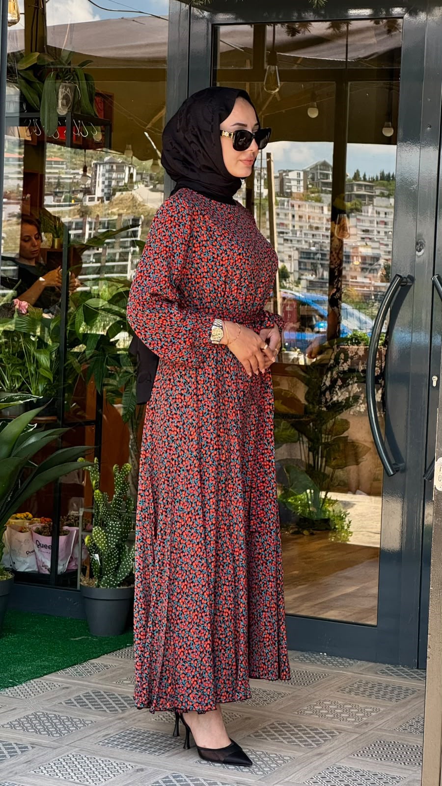 Misswhence Kuşak Elbise 39844