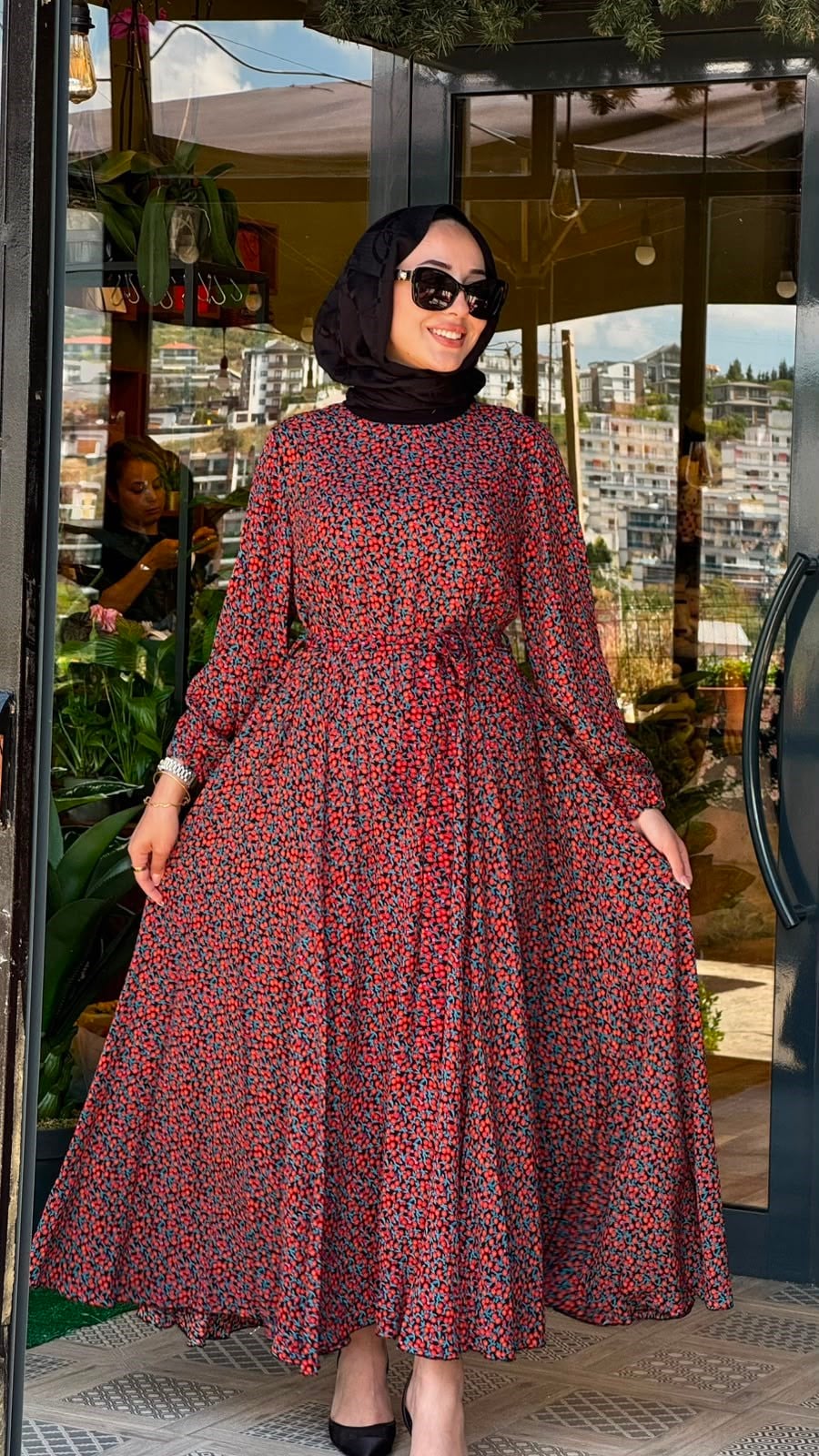 Misswhence Kuşak Elbise 39844