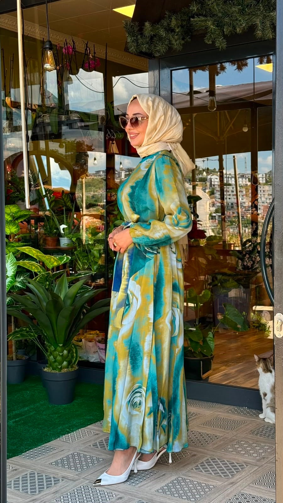 Misswhence Kuşak Elbise 39844
