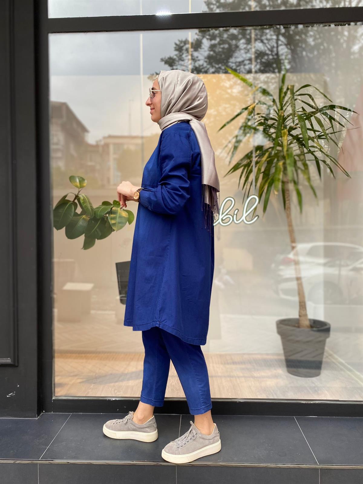 Misswhence Lacivert Tunik 33003