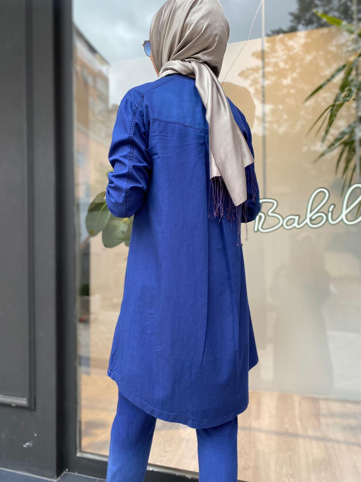 Misswhence Lacivert Tunik 33003