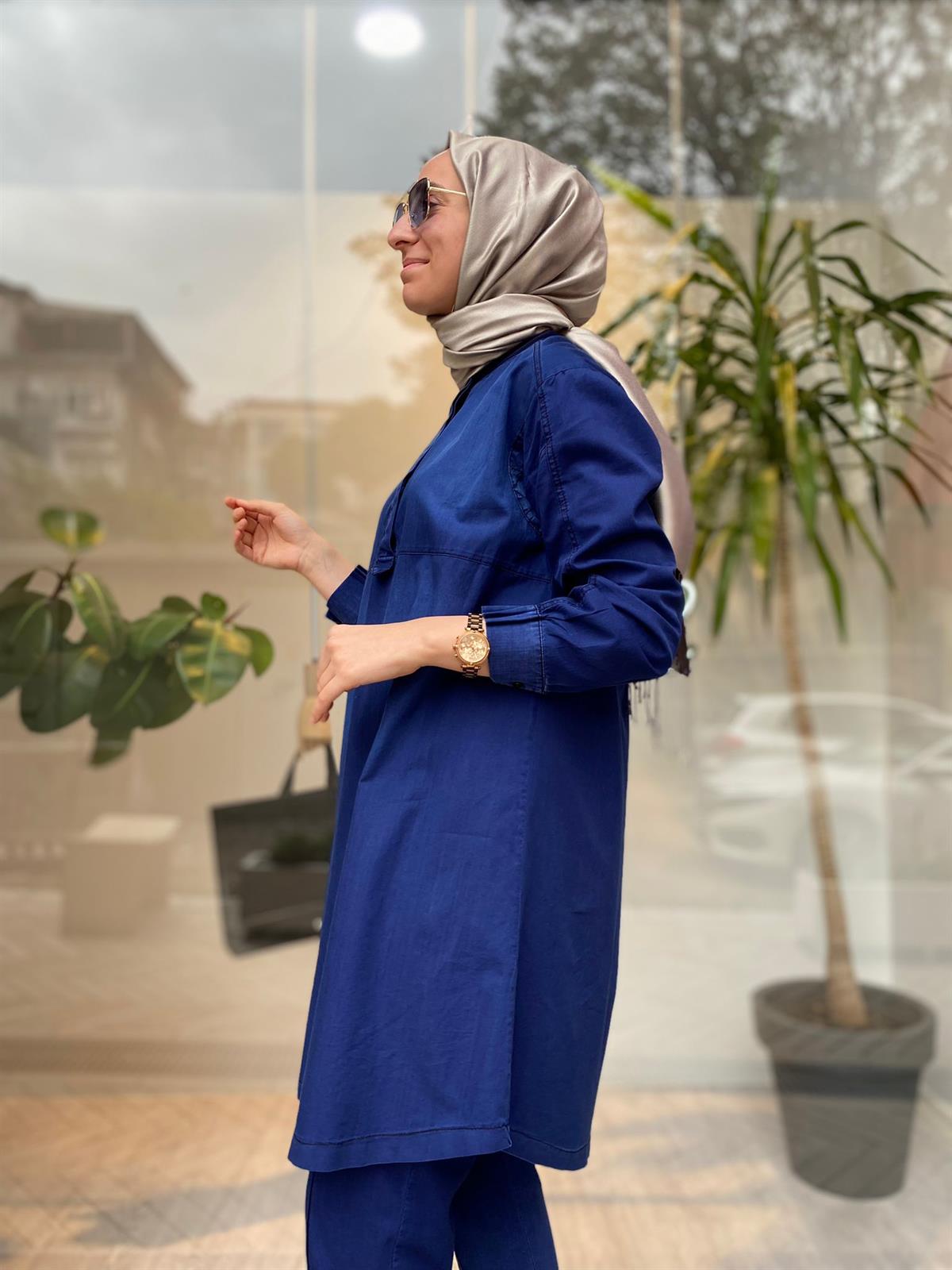 Misswhence Lacivert Tunik 33003