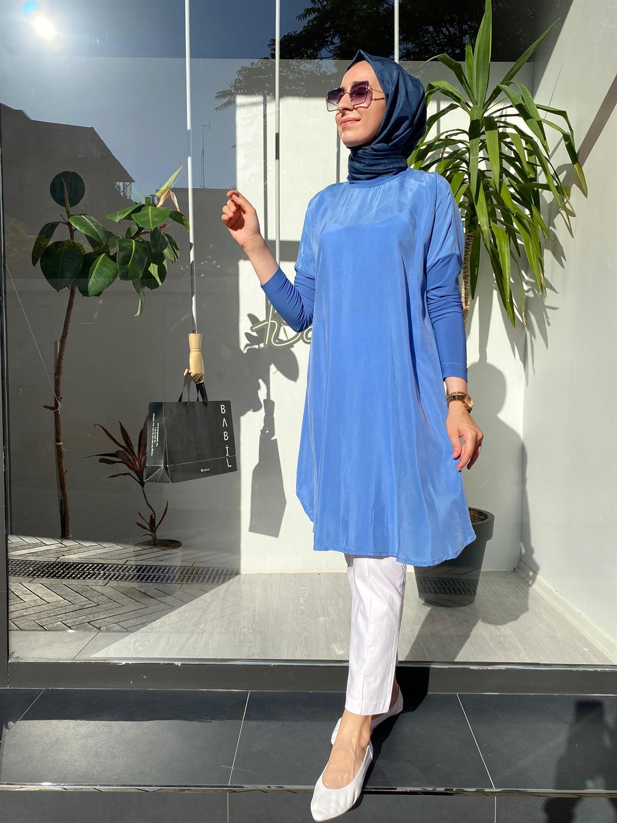Misswhence Mavi Tunik 33012