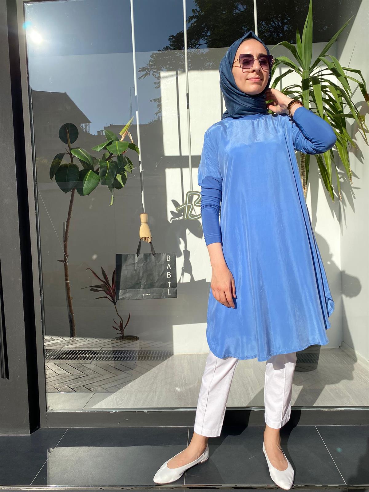 Misswhence Mavi Tunik 33012