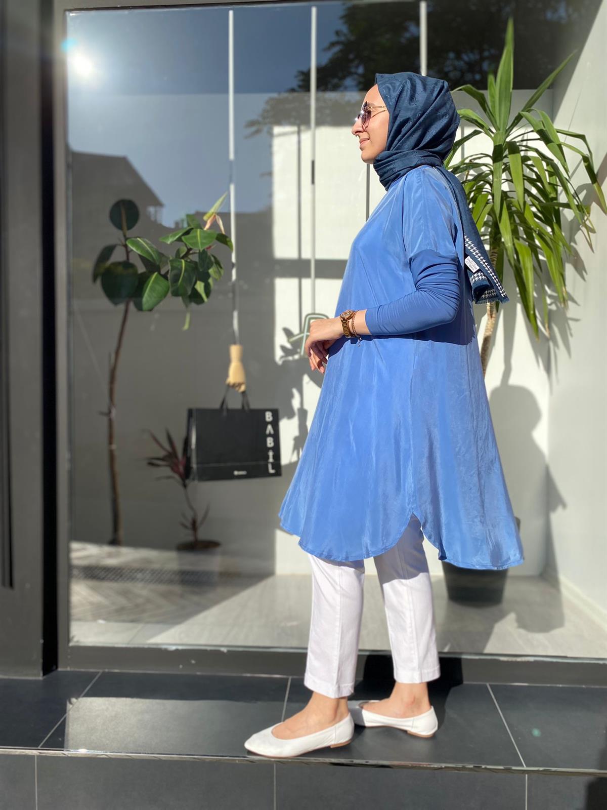 Misswhence Mavi Tunik 33012