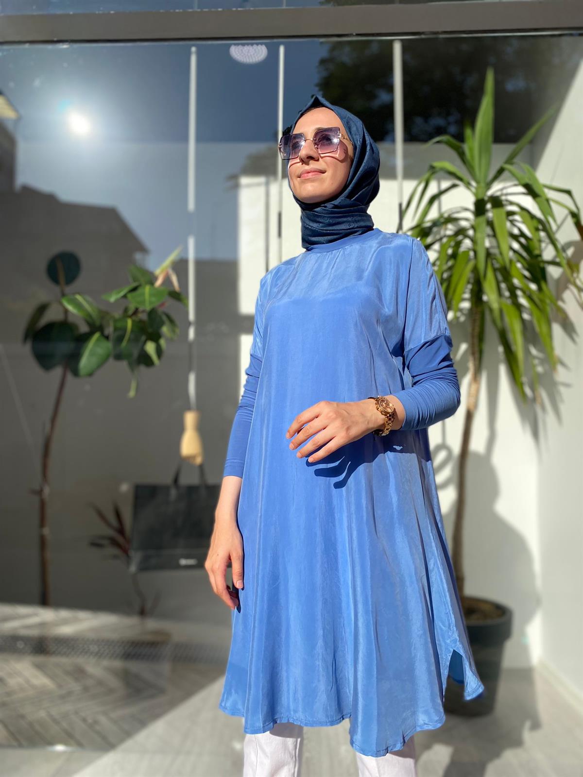 Misswhence Mavi Tunik 33012