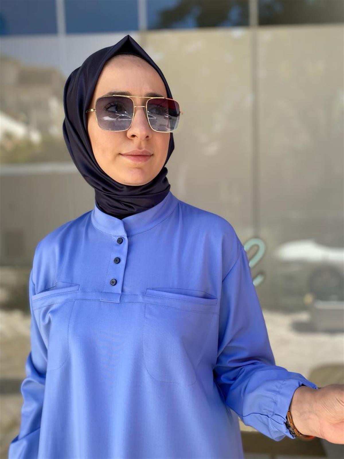 Misswhence Mavi Tunik 34000