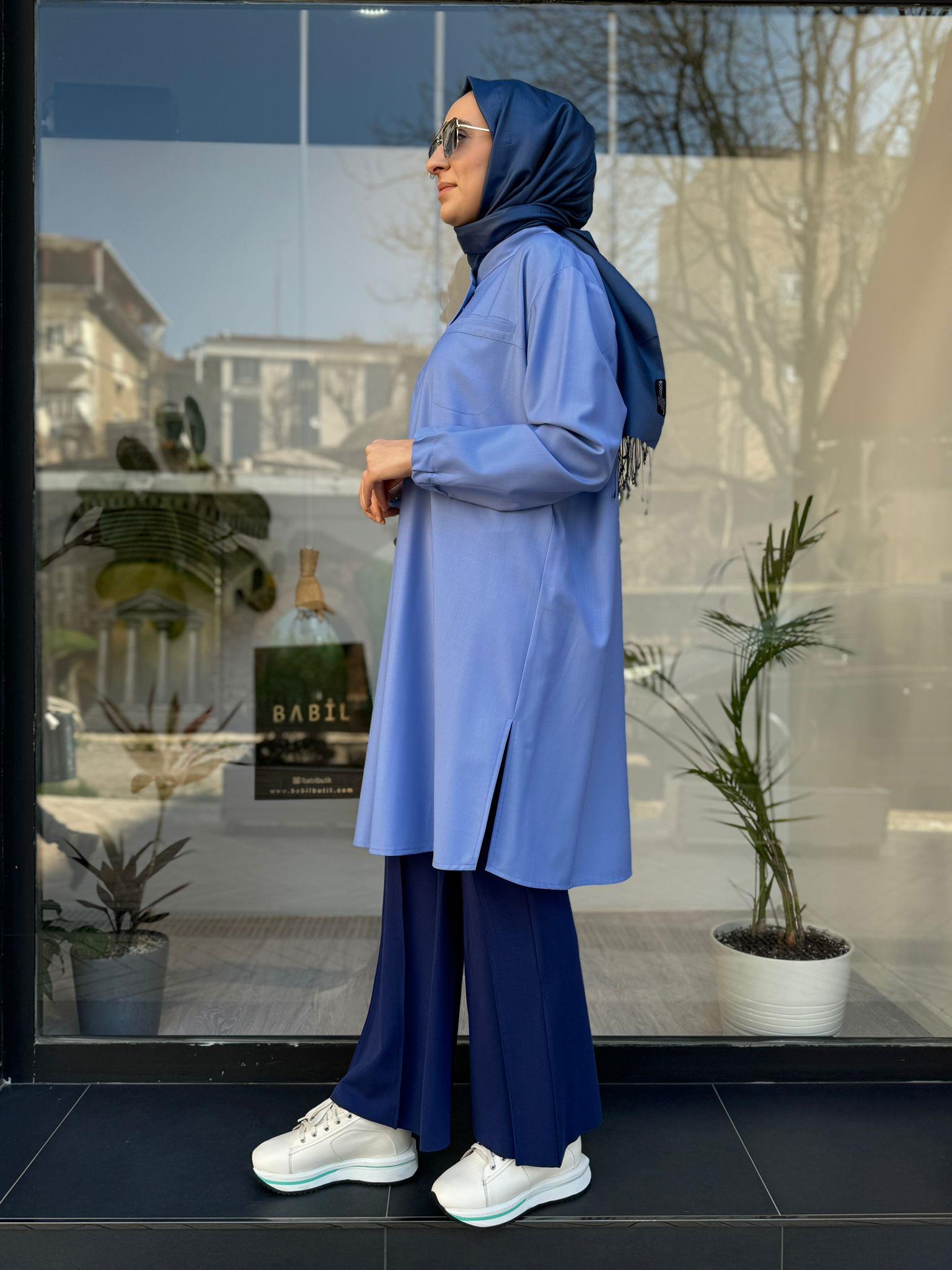 Misswhence Mavi Tunik 34000