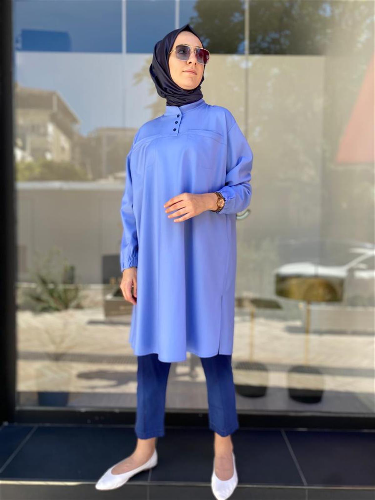 Misswhence Mavi Tunik 34000