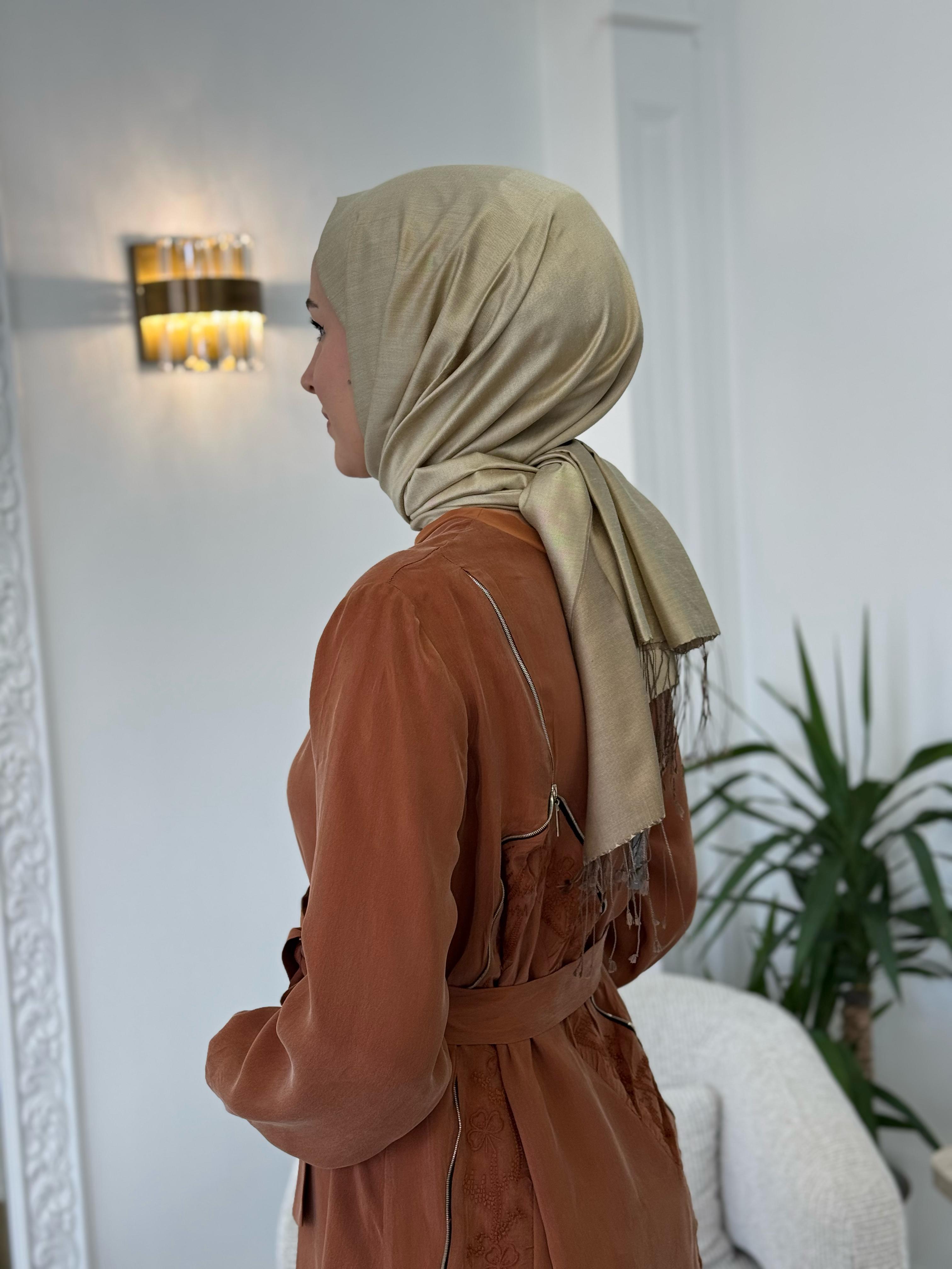 Misswhence Nakış Detaylı Elbise Hardal 37800