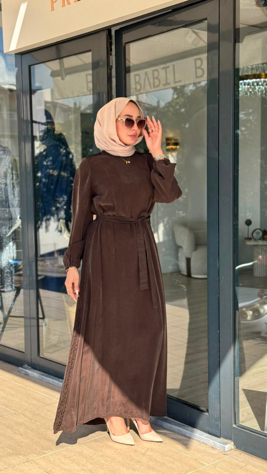 Misswhence Nervüllü Elbise 39833