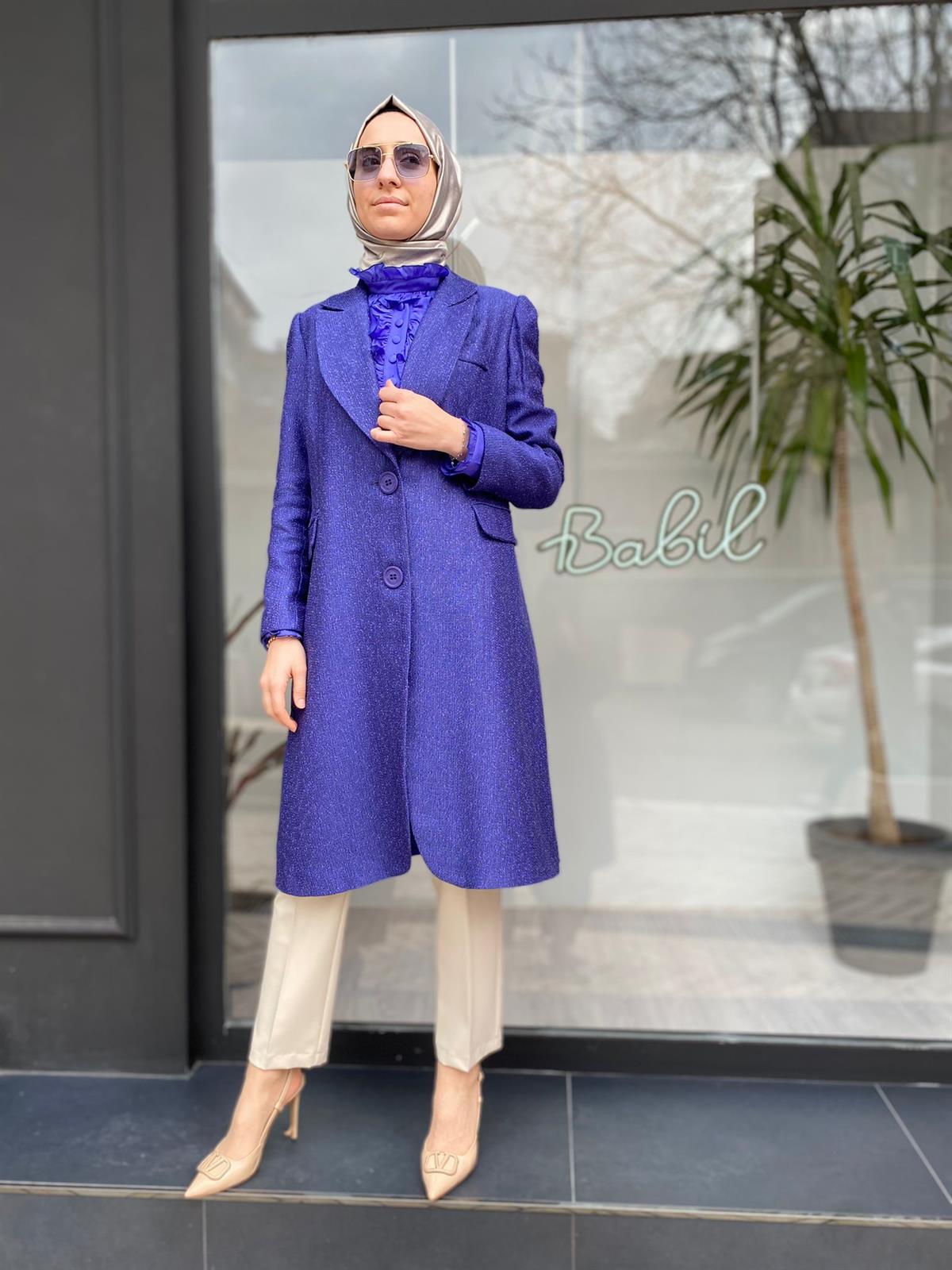 MissWhence Özel Seri Mor Ceket 33200