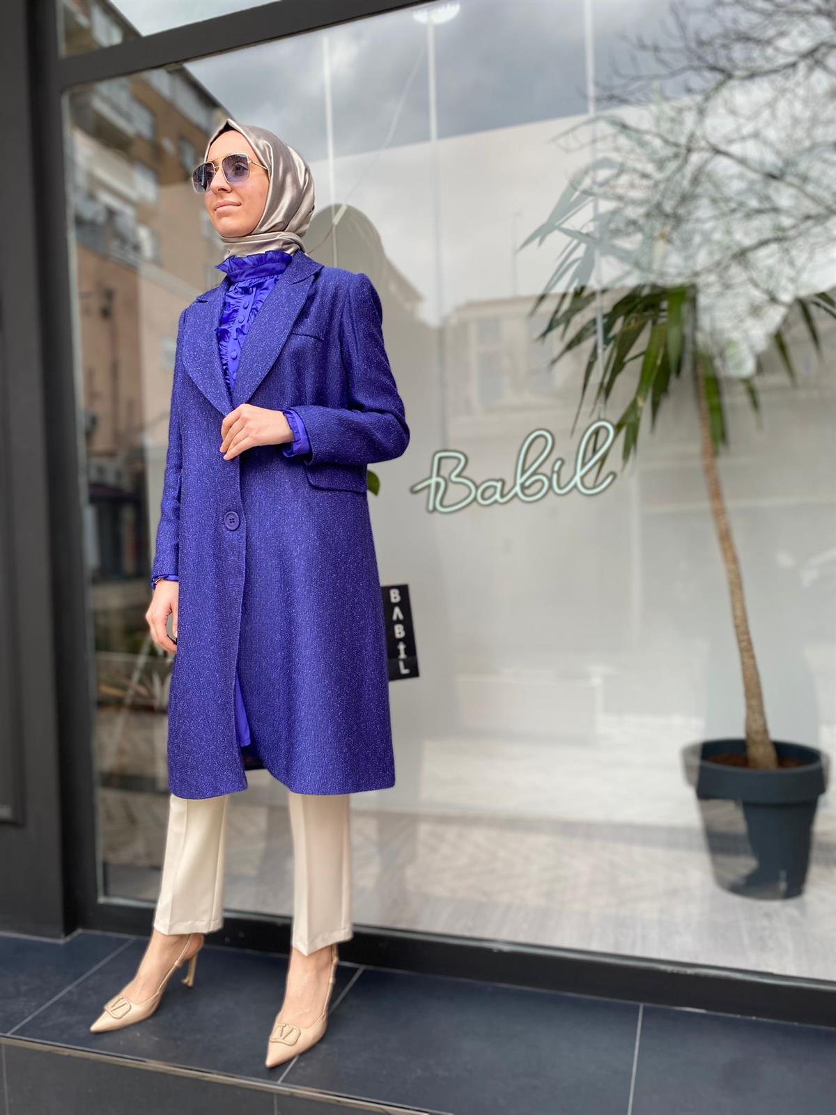 MissWhence Özel Seri Mor Ceket 33200