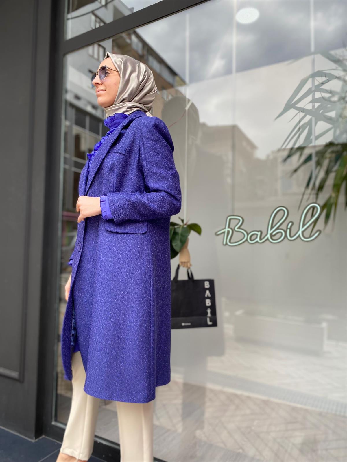 MissWhence Özel Seri Mor Ceket 33200