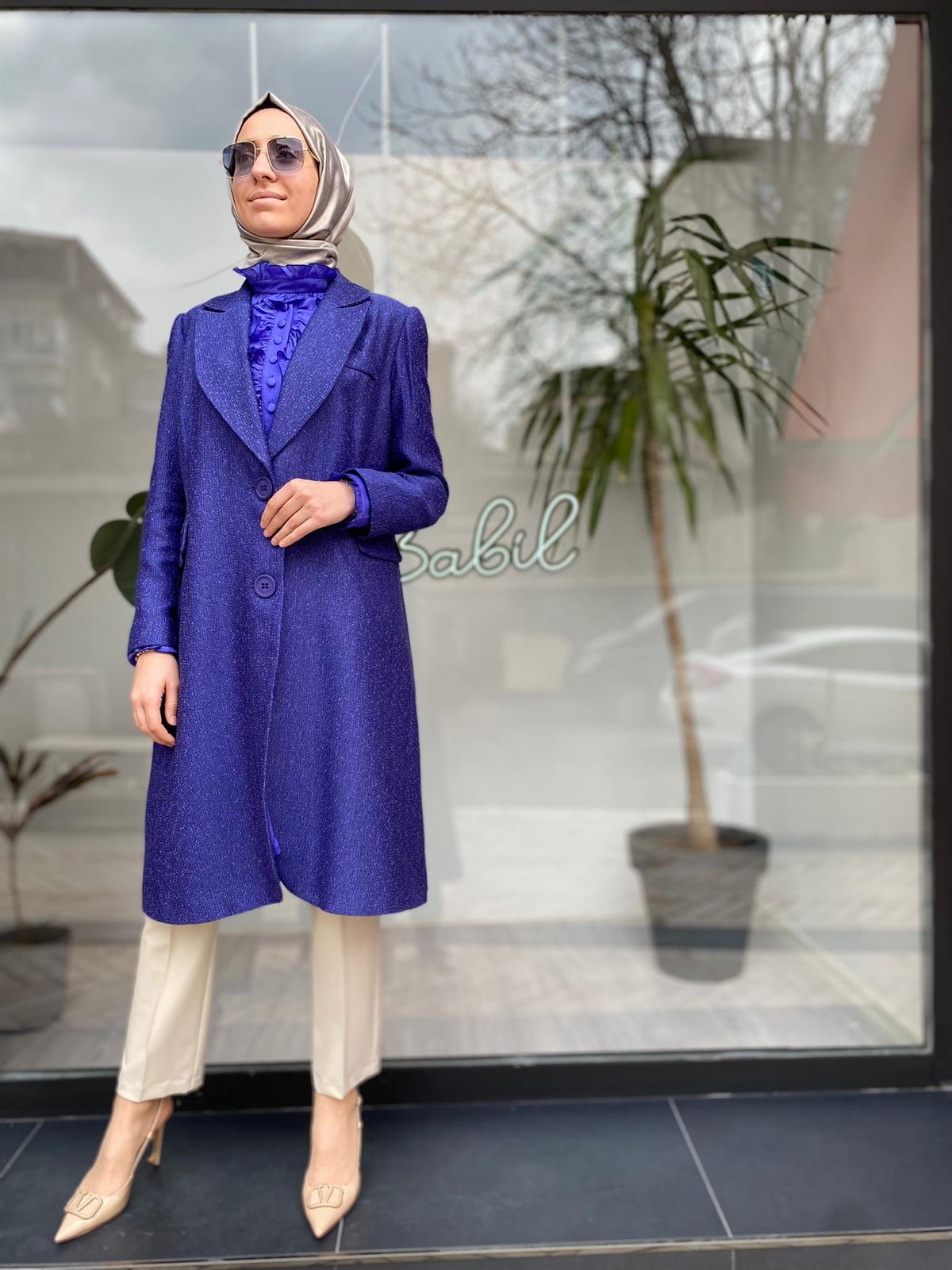 MissWhence Özel Seri Mor Ceket 33200