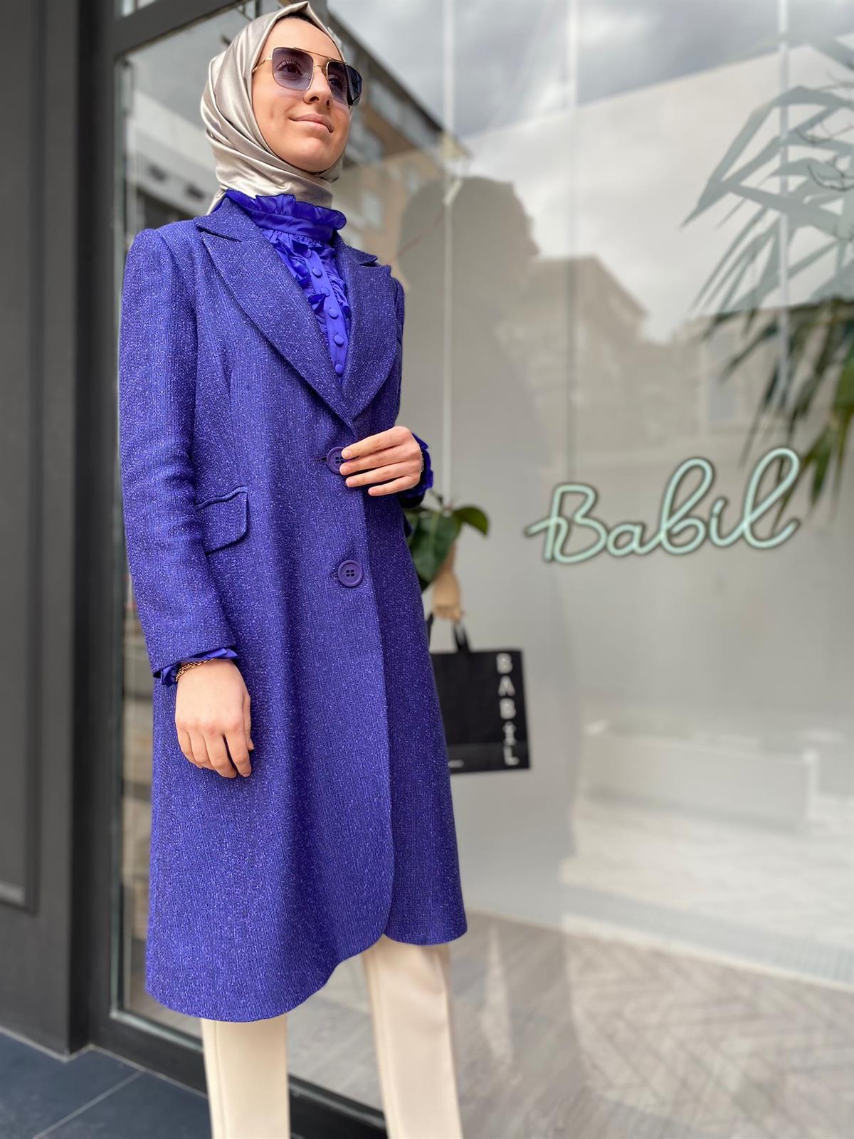 MissWhence Özel Seri Mor Ceket 33200