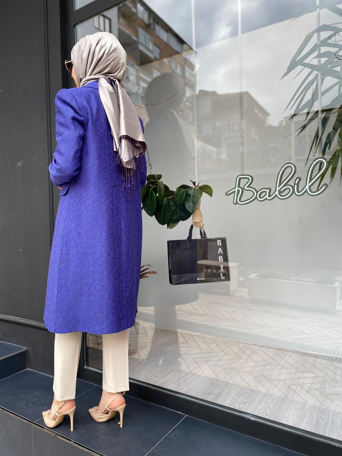 MissWhence Özel Seri Mor Ceket 33200
