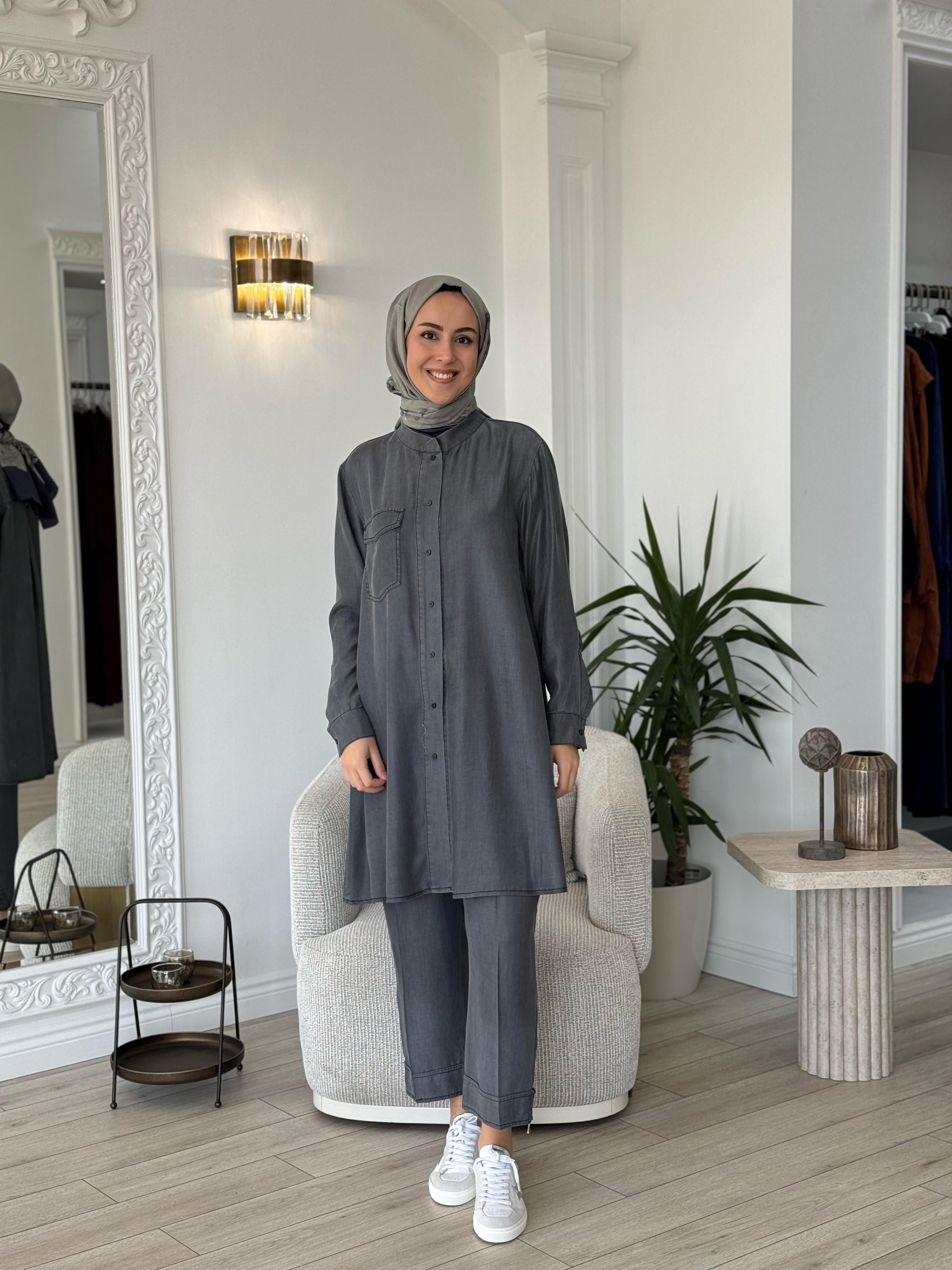 Misswhence Paça Fermuar Detaylı Pantolon 37103