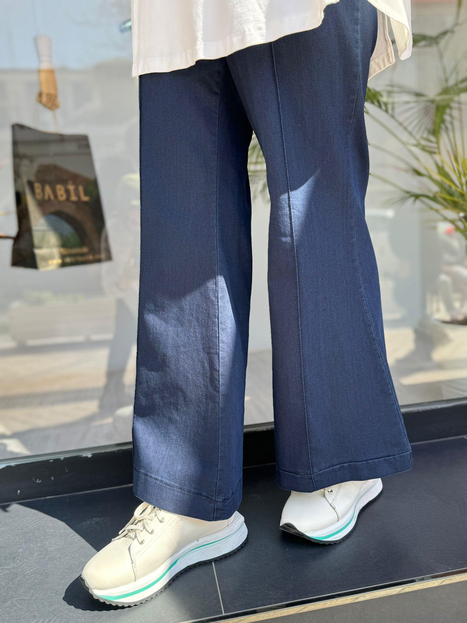 Misswhence Pantolon Lacivert 35103
