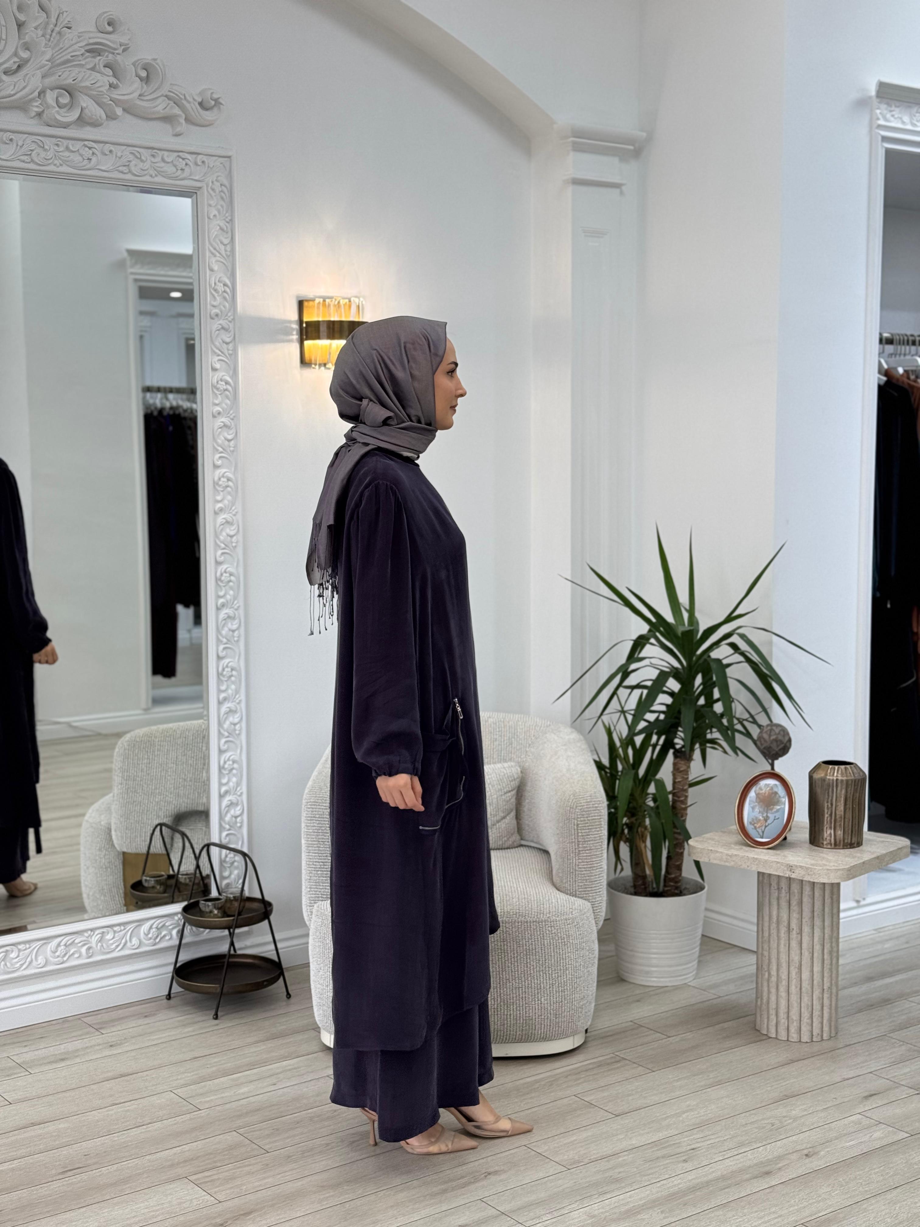 Misswhence Pantolonlu Takım Mor 37023