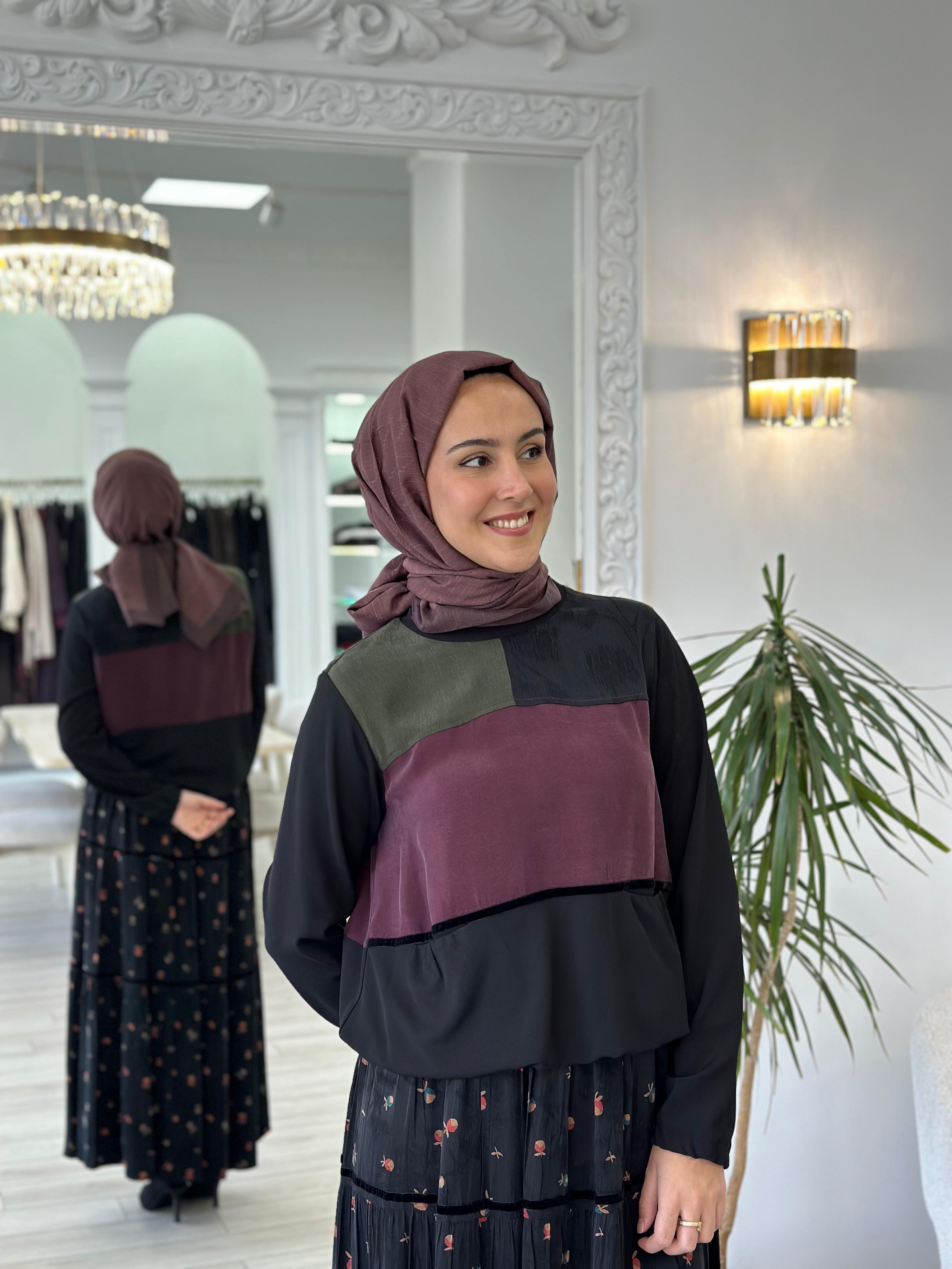 Misswhence Patchwork Etekli Takım 36005
