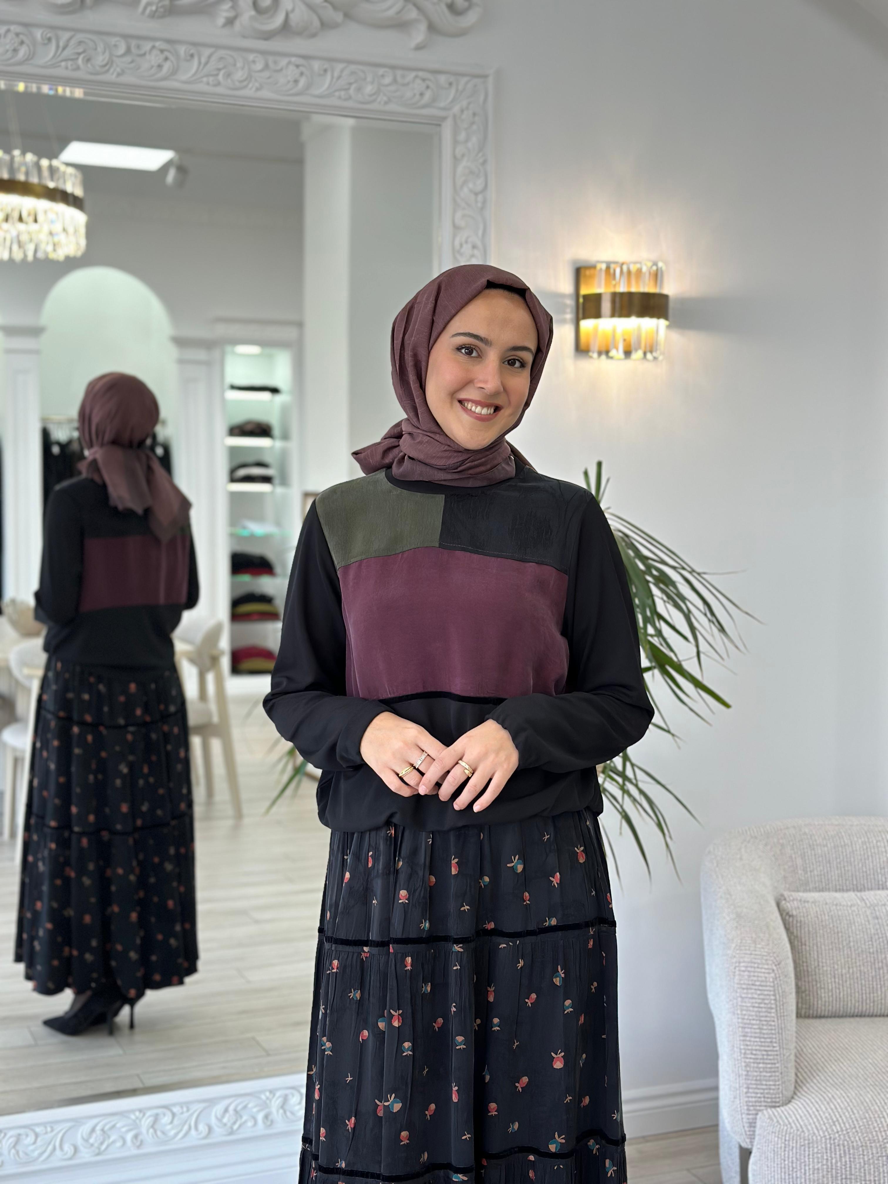 Misswhence Patchwork Etekli Takım 36005