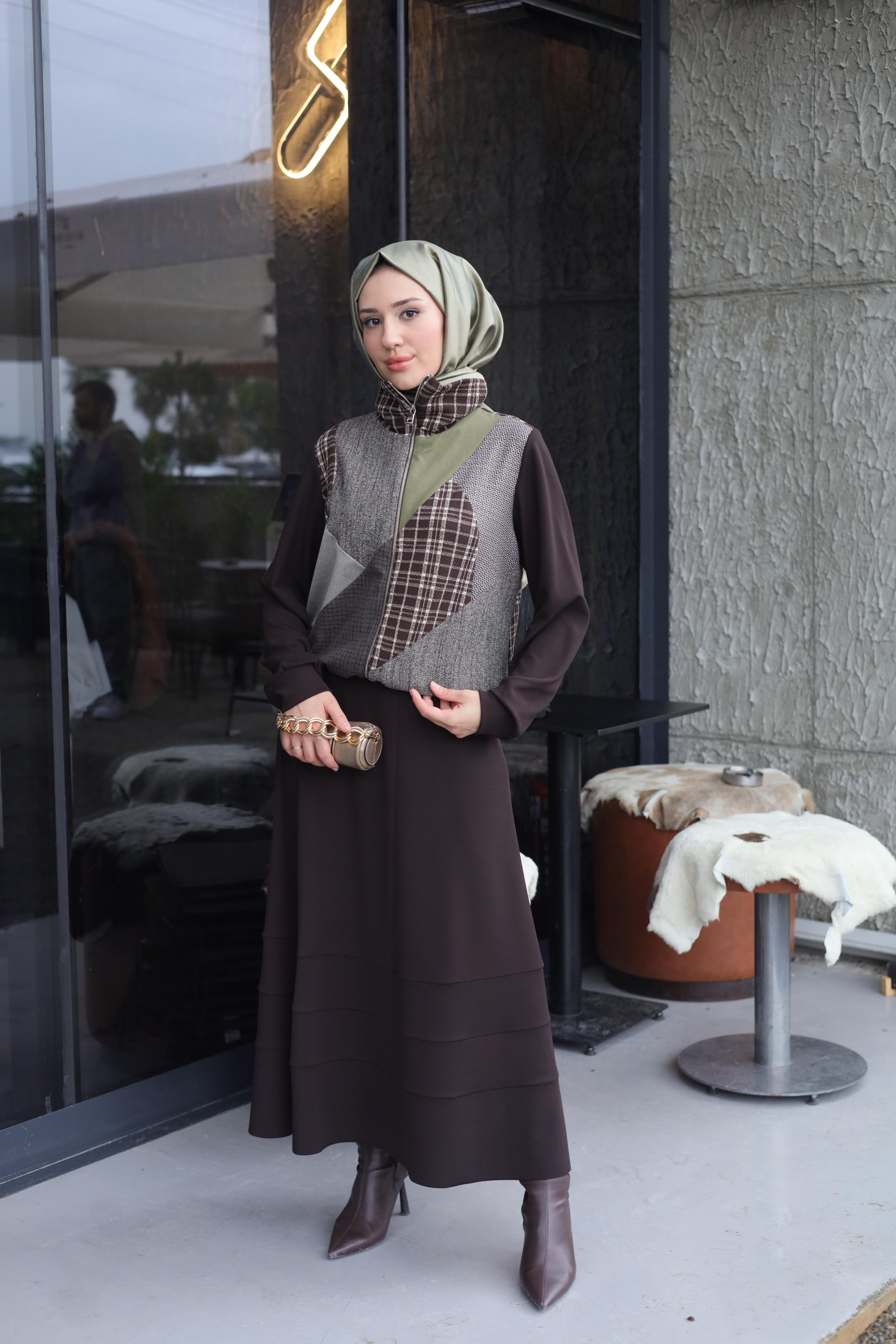 Misswhence Patchwork Takım 38200