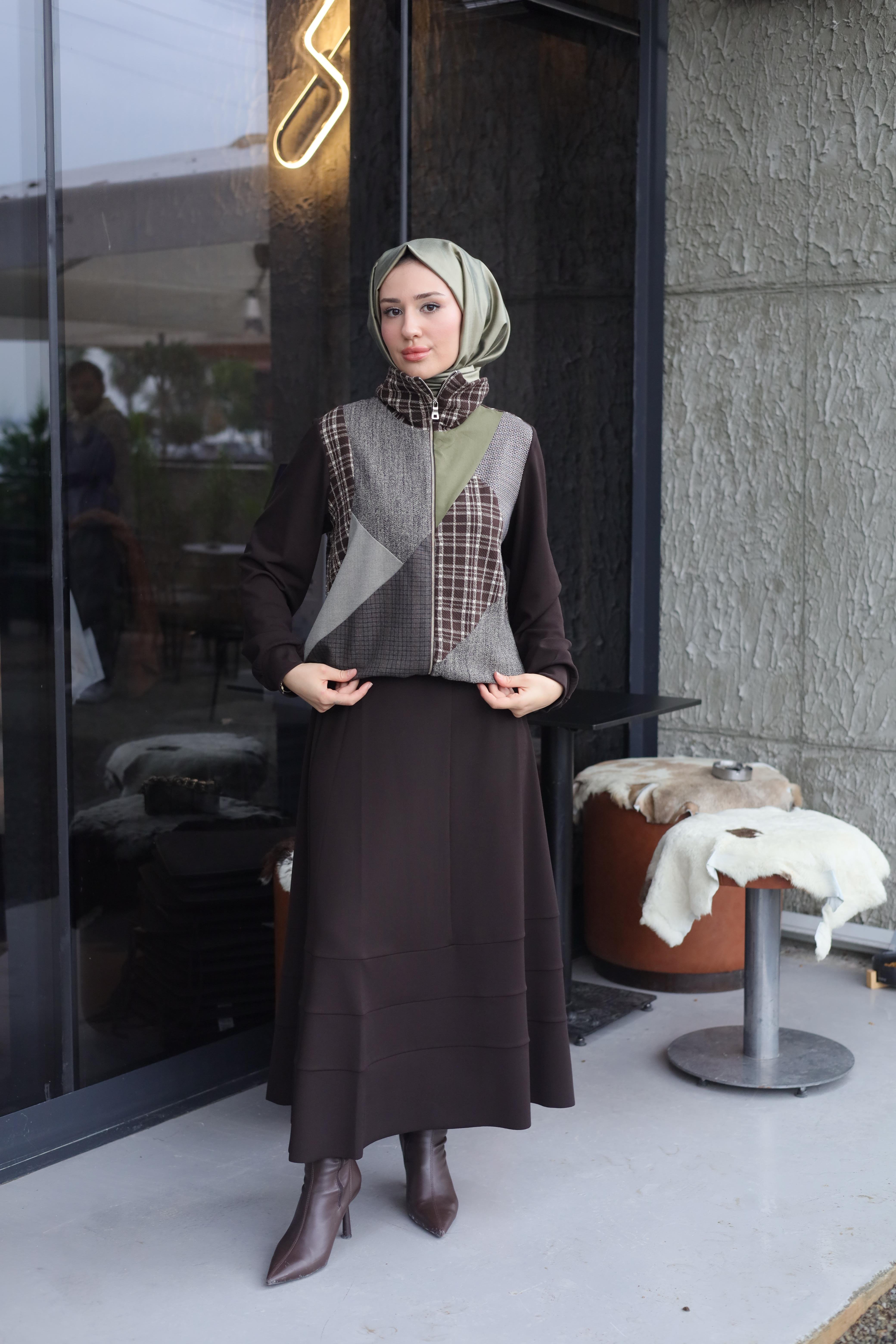 Misswhence Patchwork Takım 38200