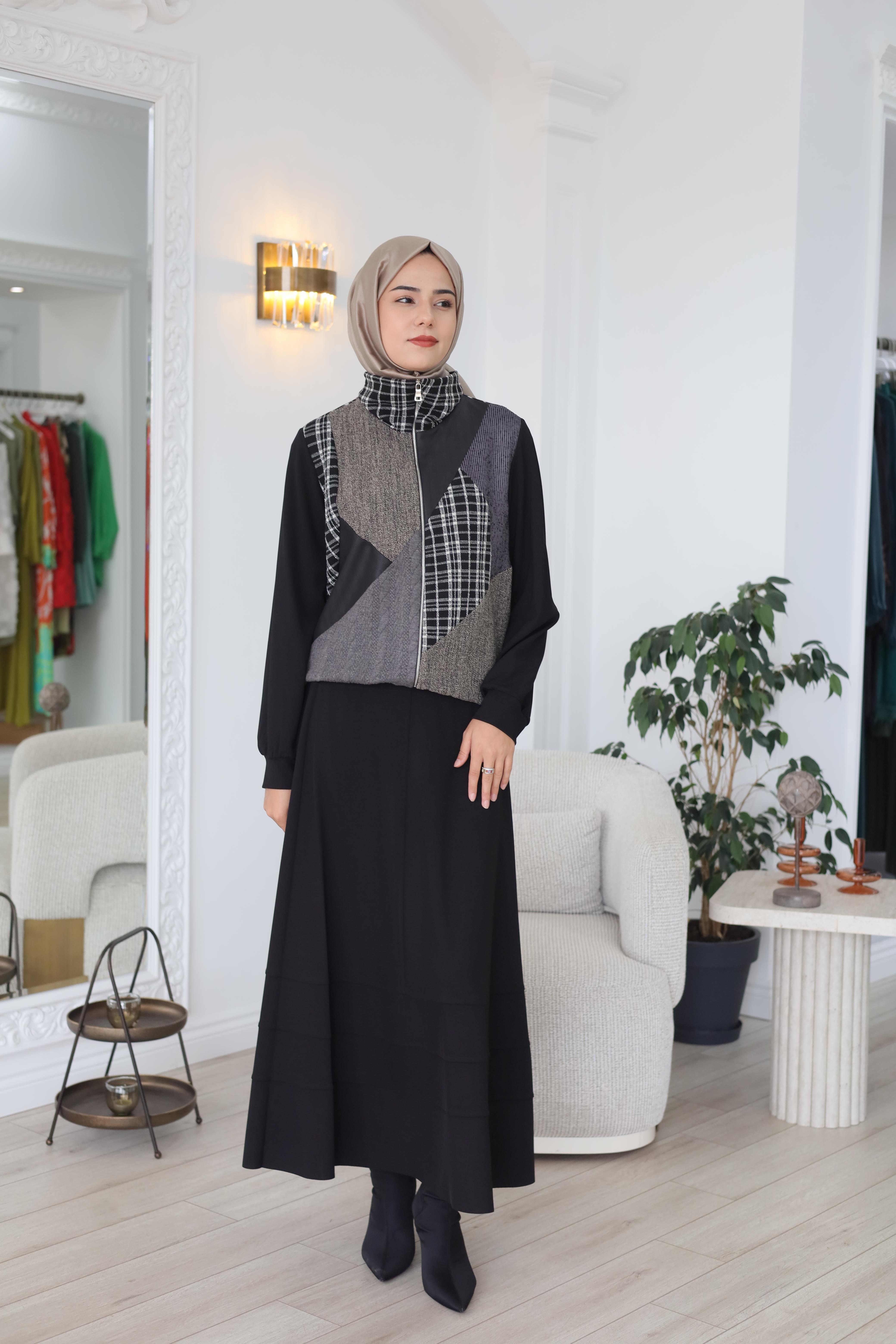Misswhence Patchwork Takım 38200