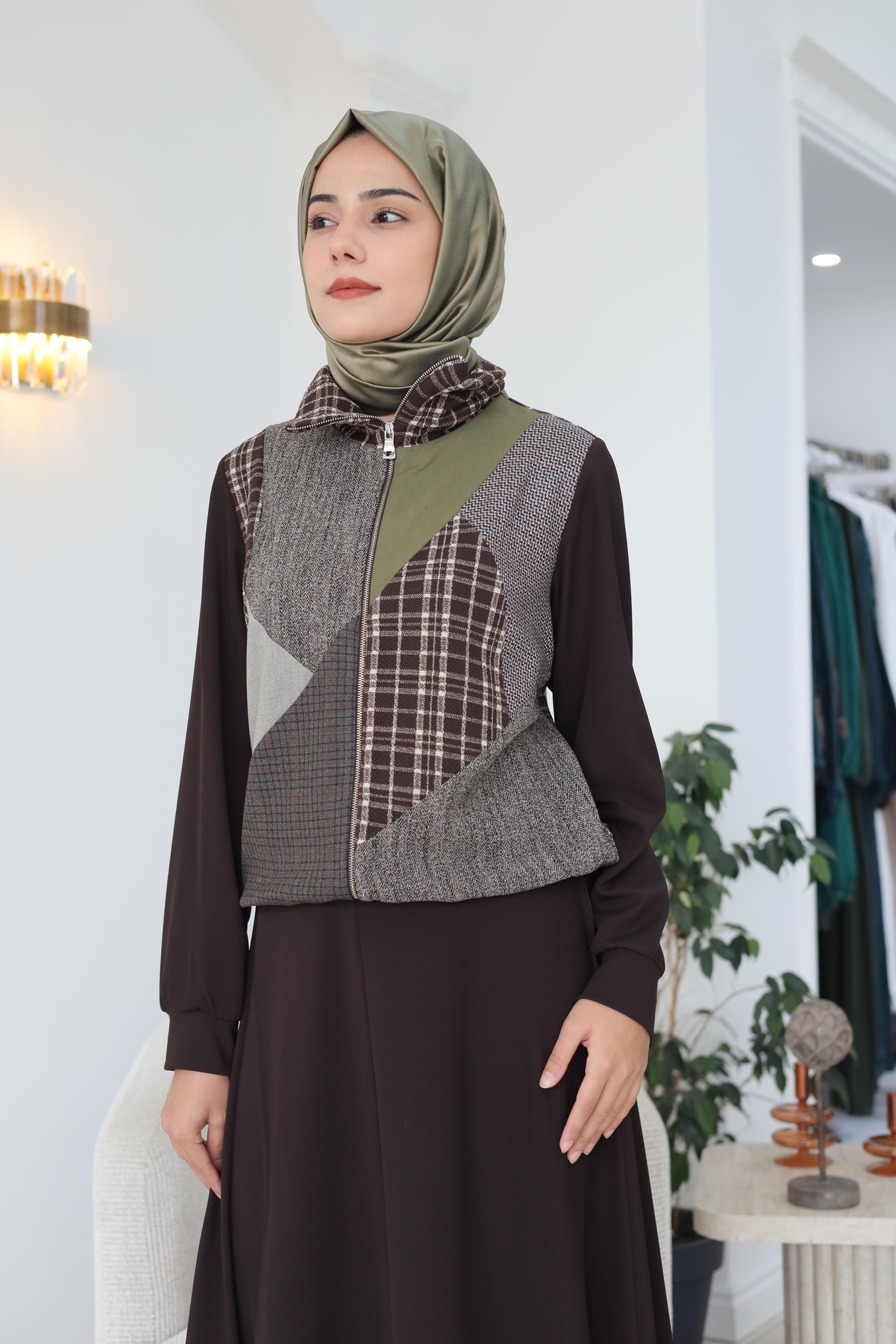 Misswhence Patchwork Takım 38200