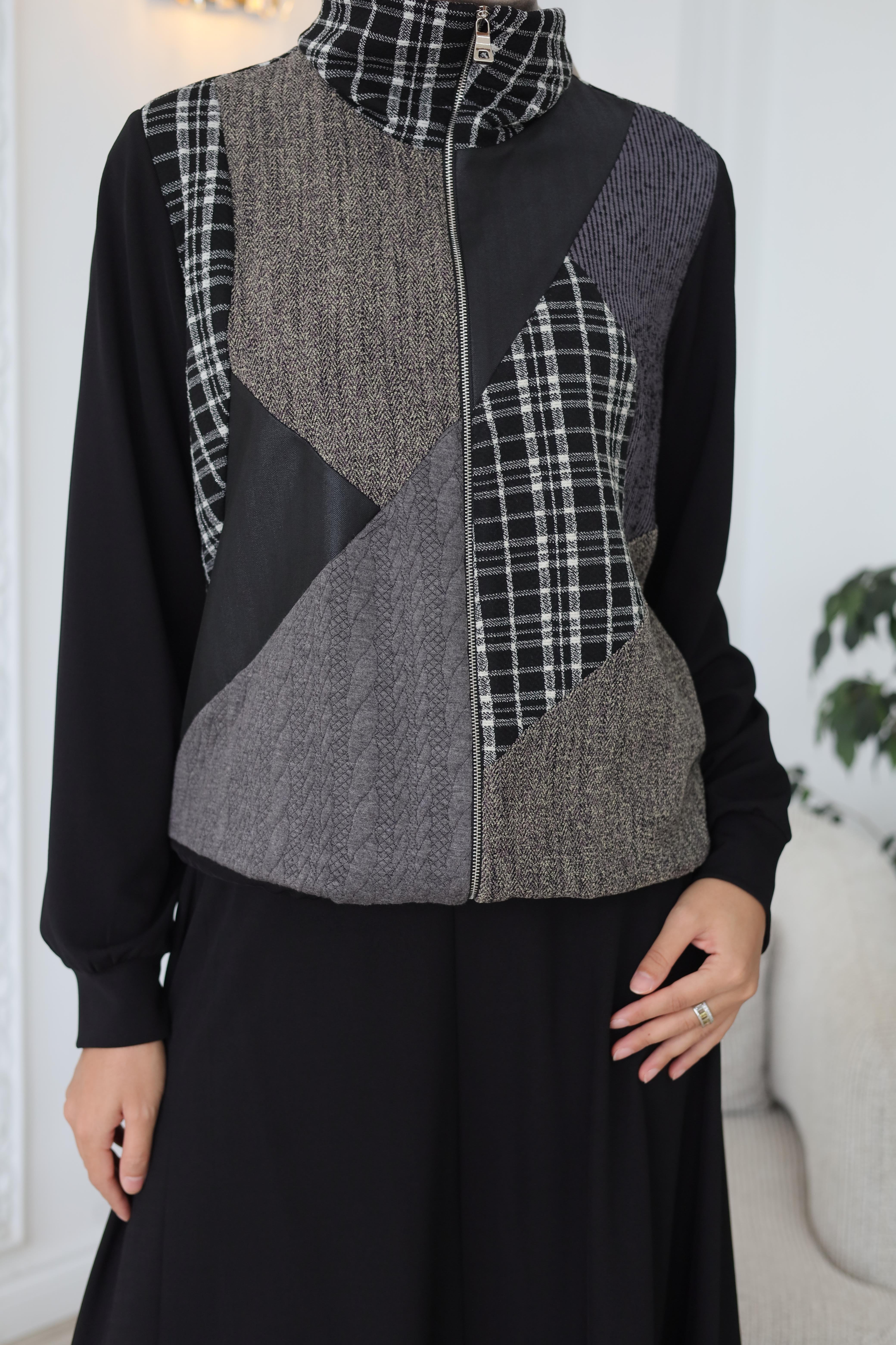 Misswhence Patchwork Takım 38200