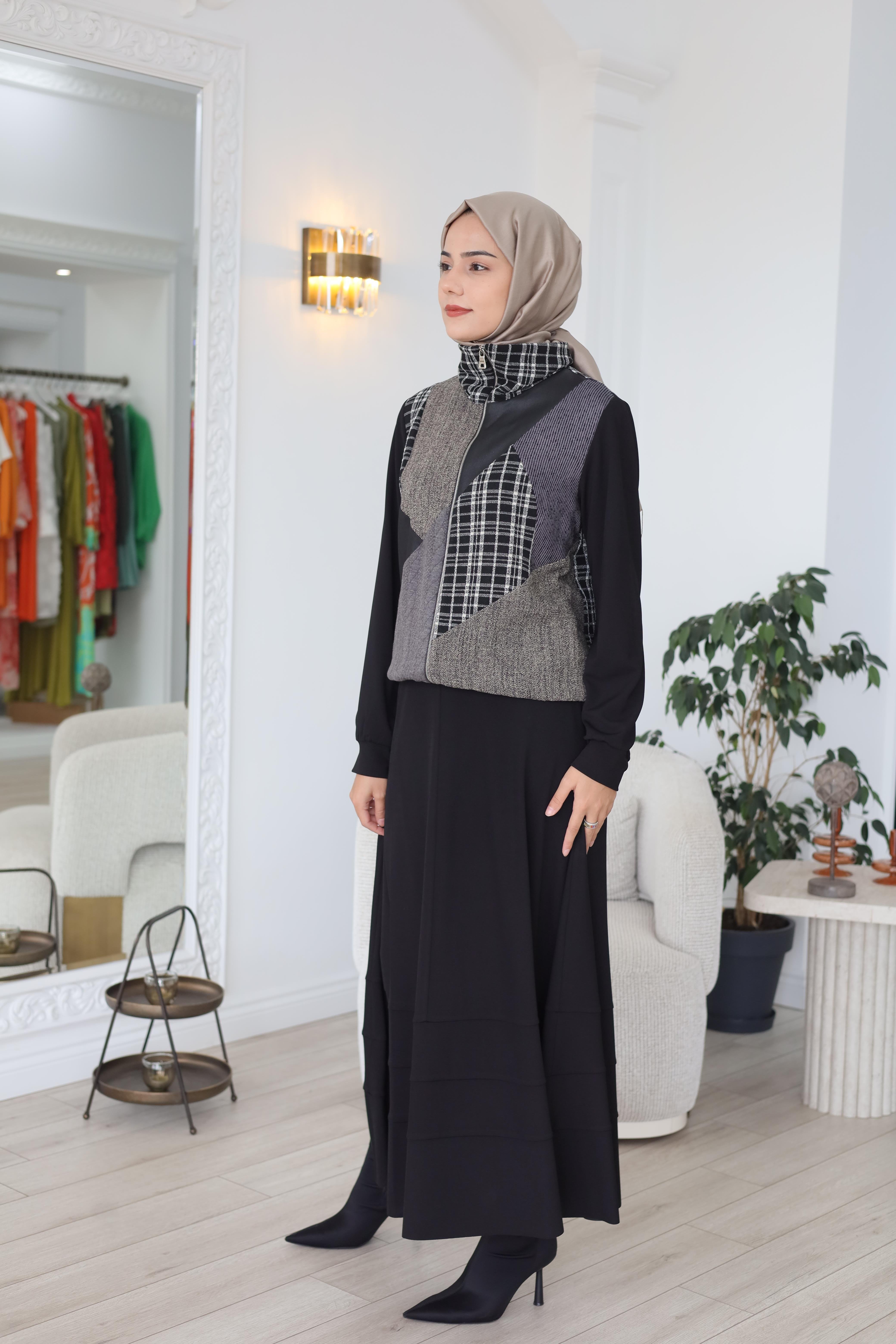 Misswhence Patchwork Takım 38200