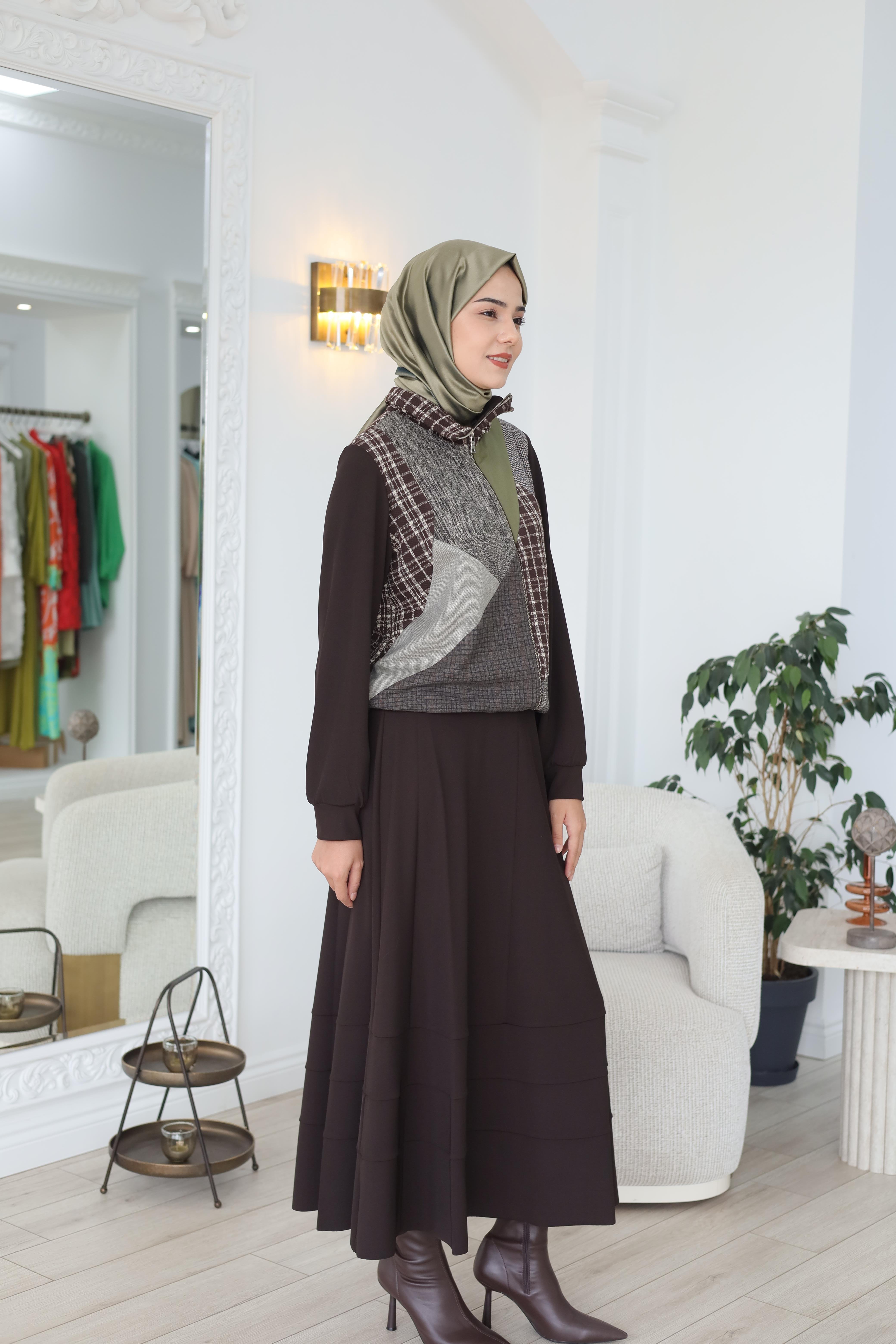 Misswhence Patchwork Takım 38200