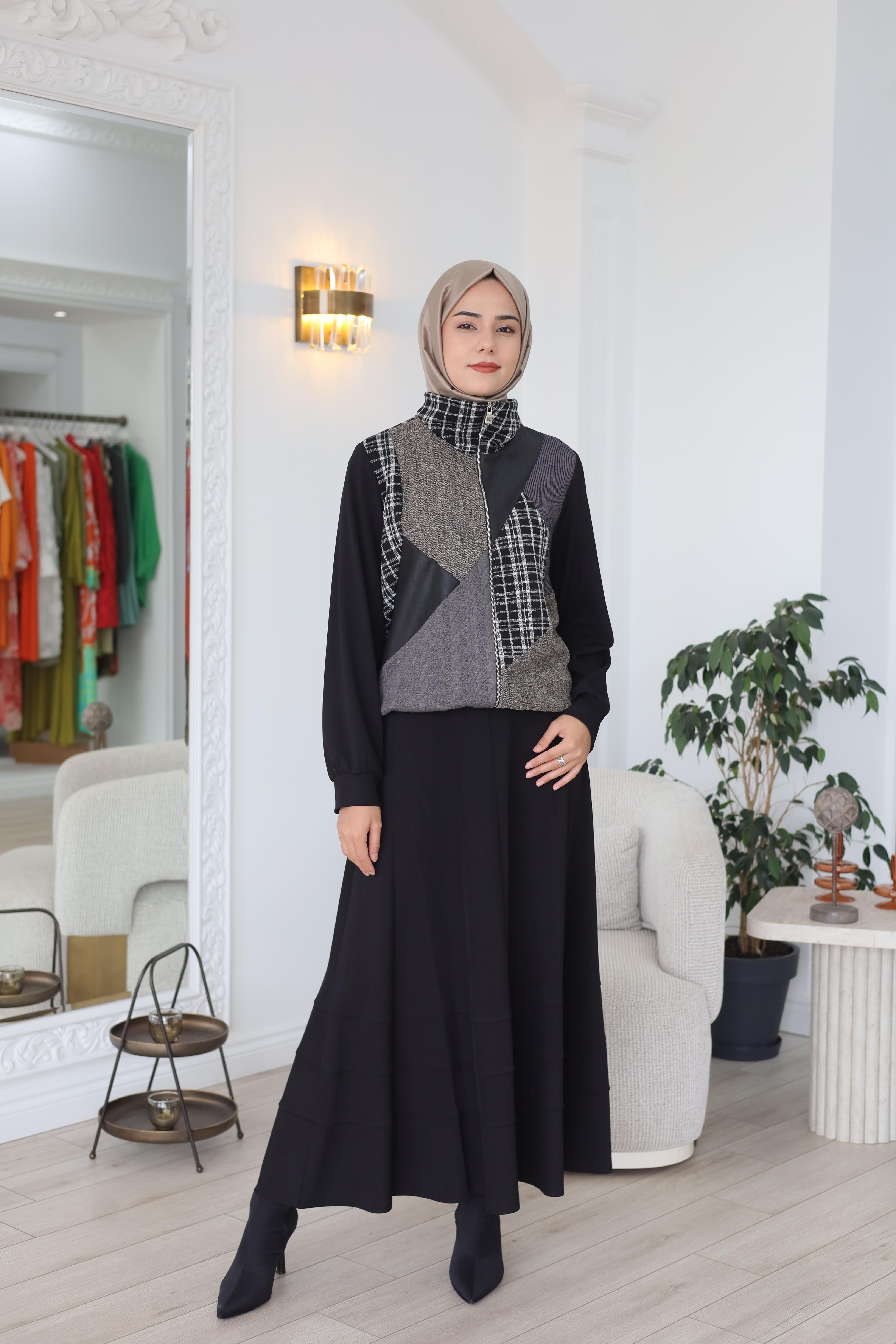 Misswhence Patchwork Takım 38200