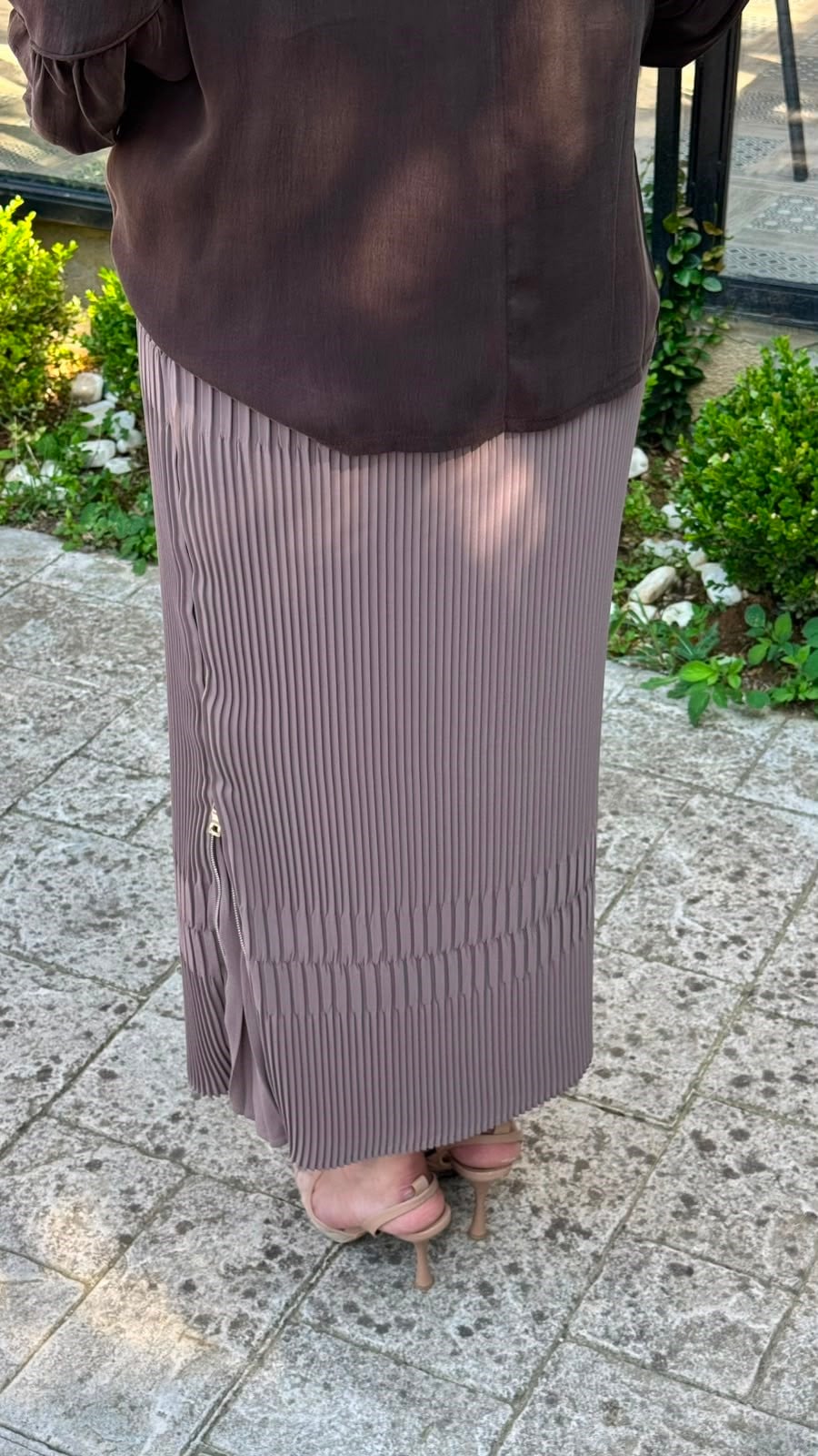 Misswhence Piliseli Fermuar Detaylı Etek 39921