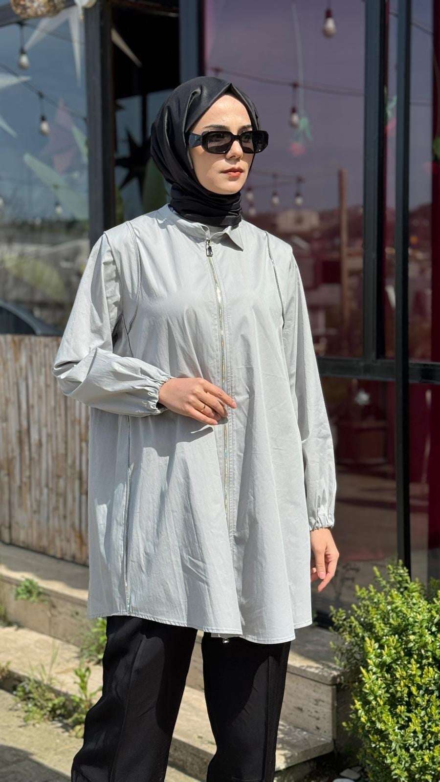 Misswhence Poplin Gömlek 39302