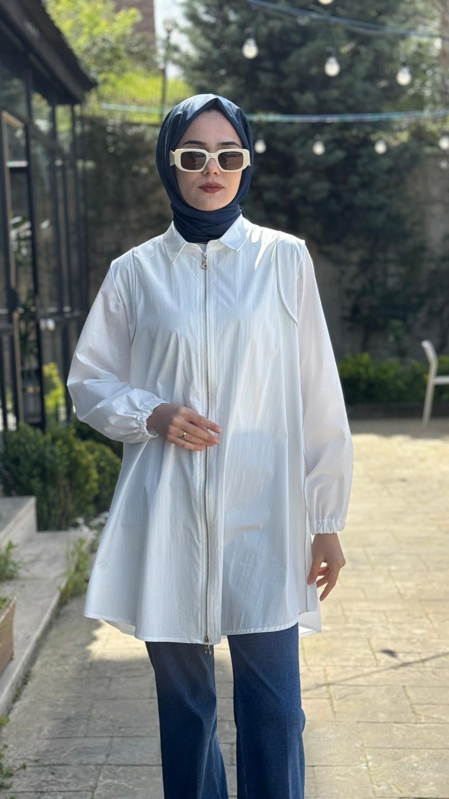 Misswhence Poplin Gömlek 39302