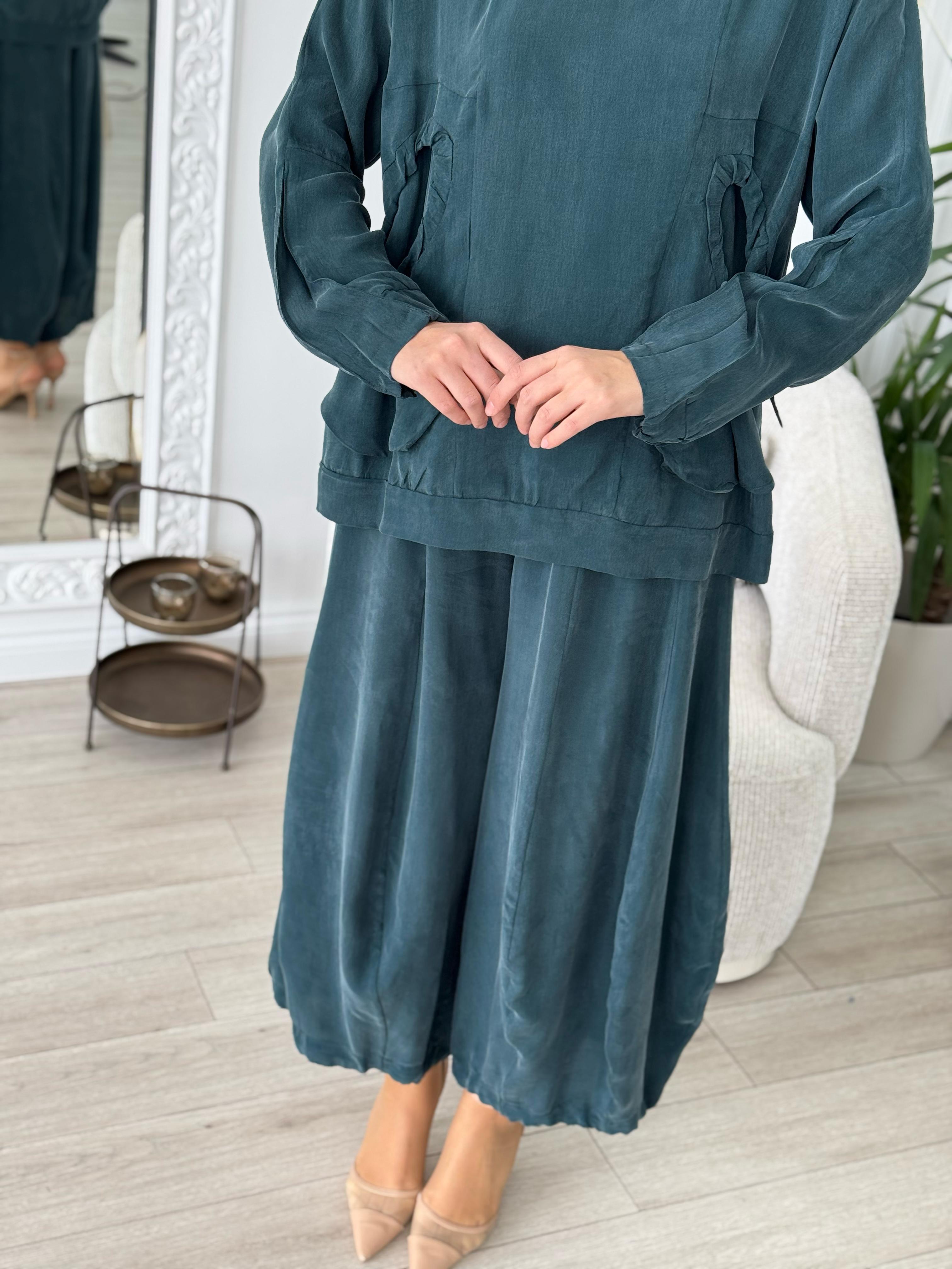 Misswhence Şalvarlı Takım Zümrüt 37015