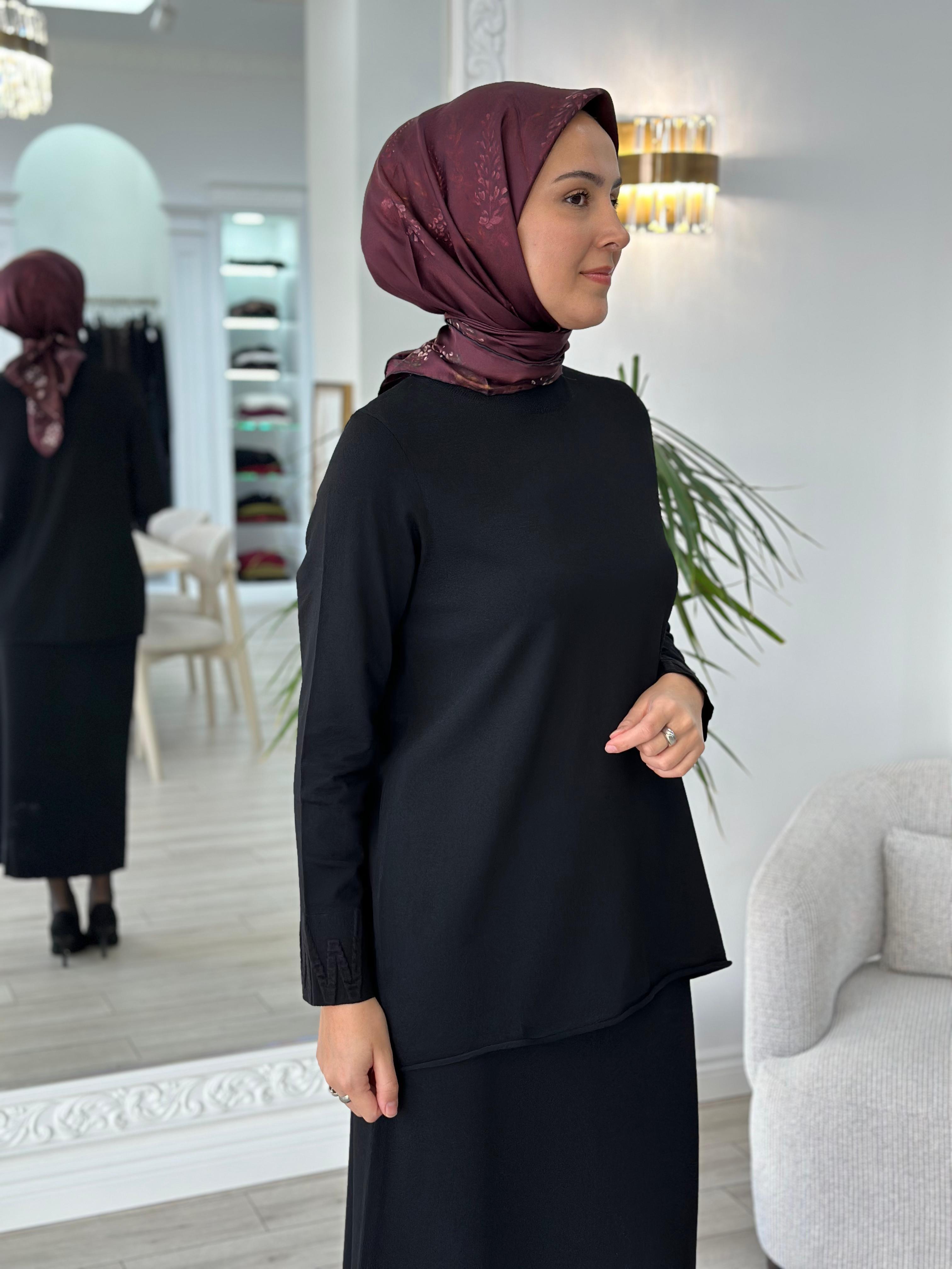 Misswhence Siyah Triko Takım miss240