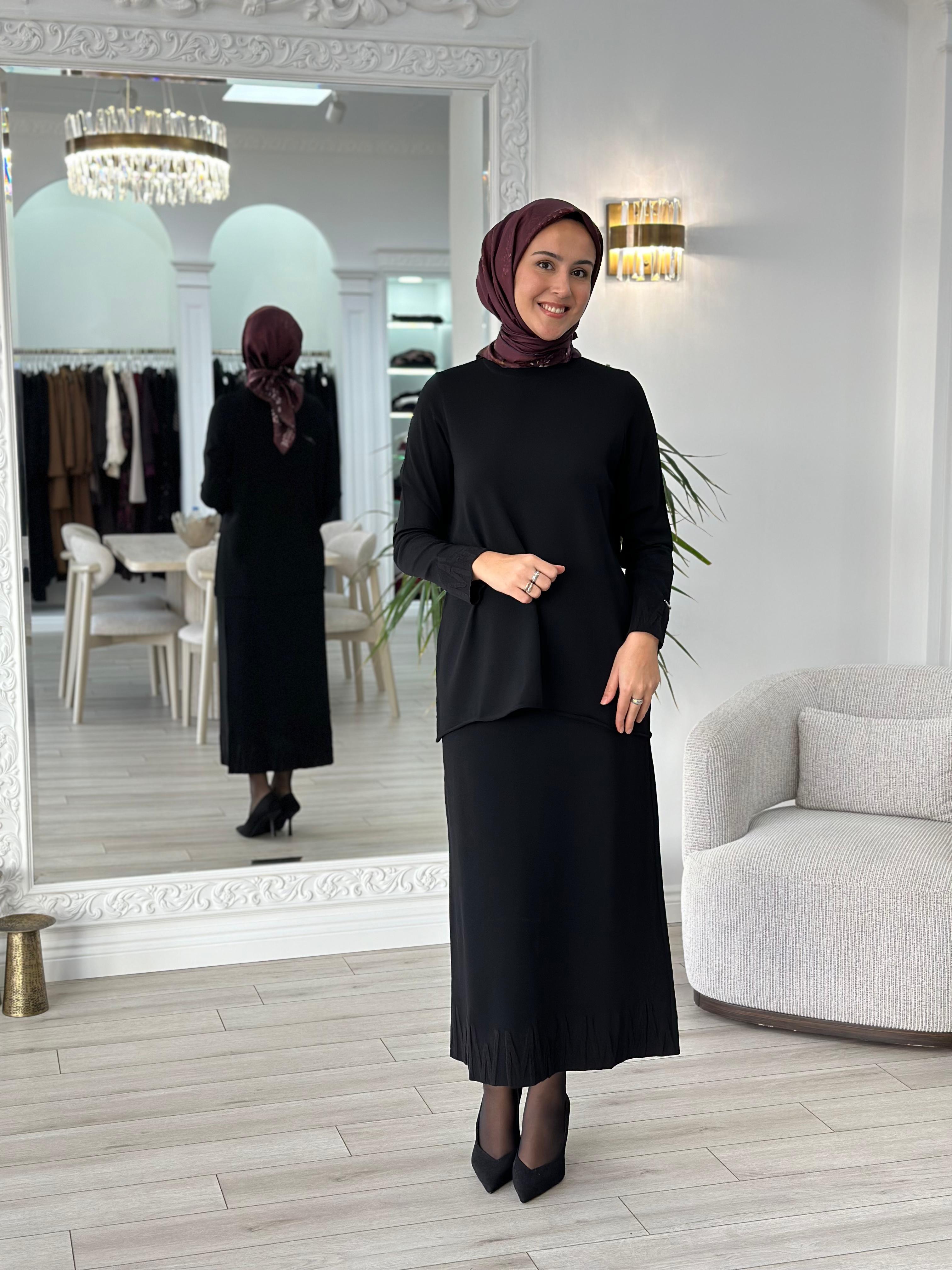 Misswhence Siyah Triko Takım miss240