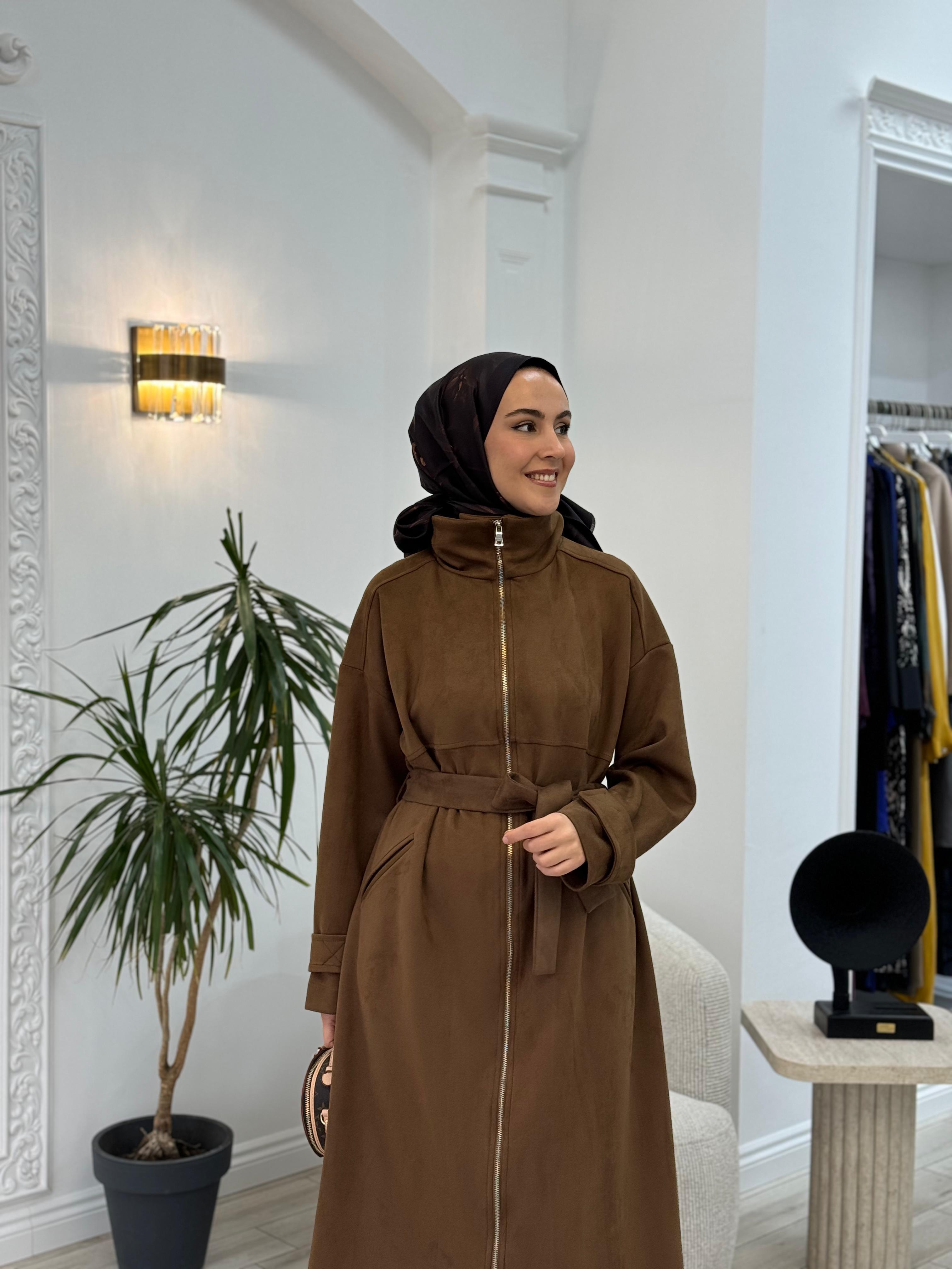 Misswhence Süet Kap Taba 36405