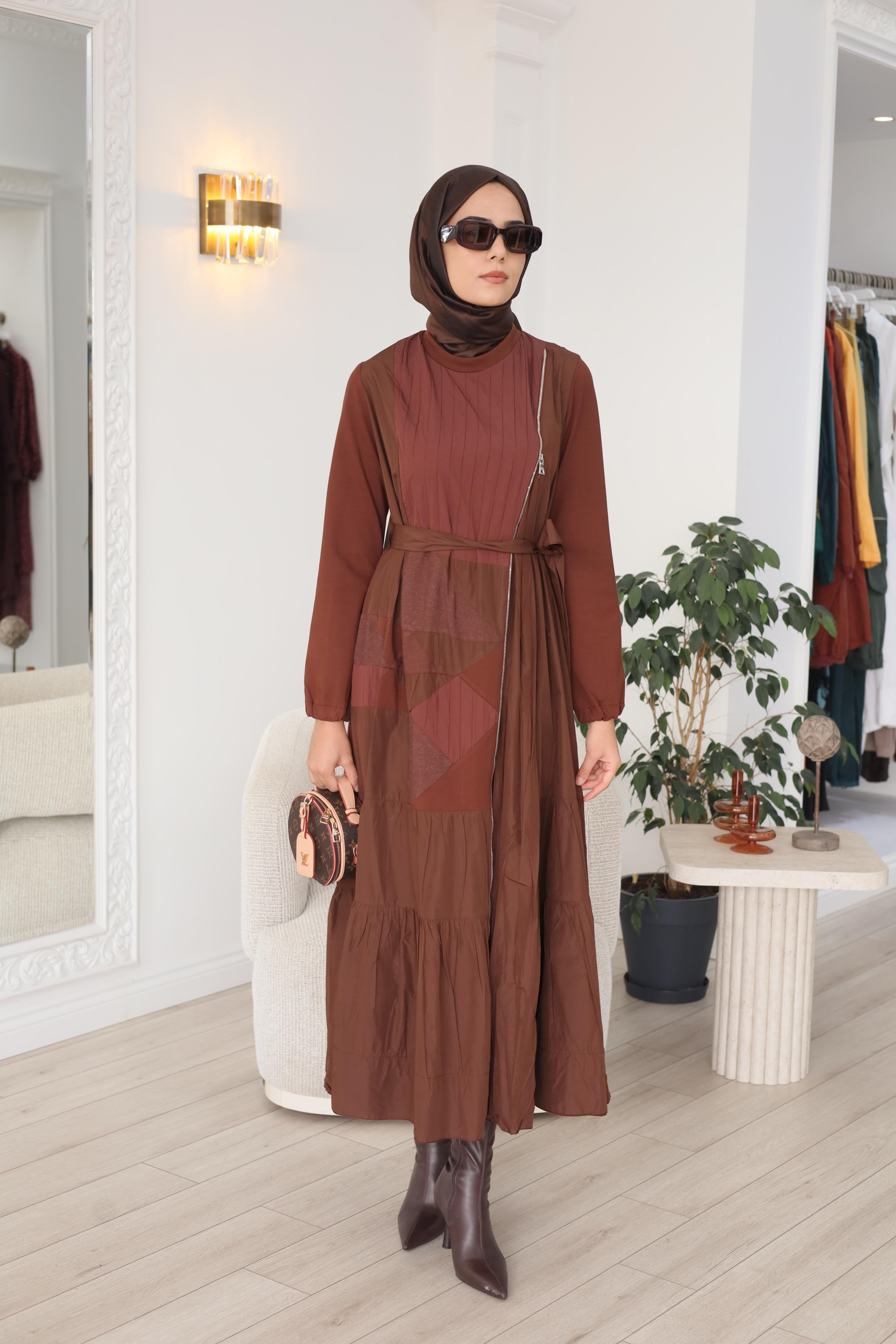 Misswhence Tafta Elbise 38813