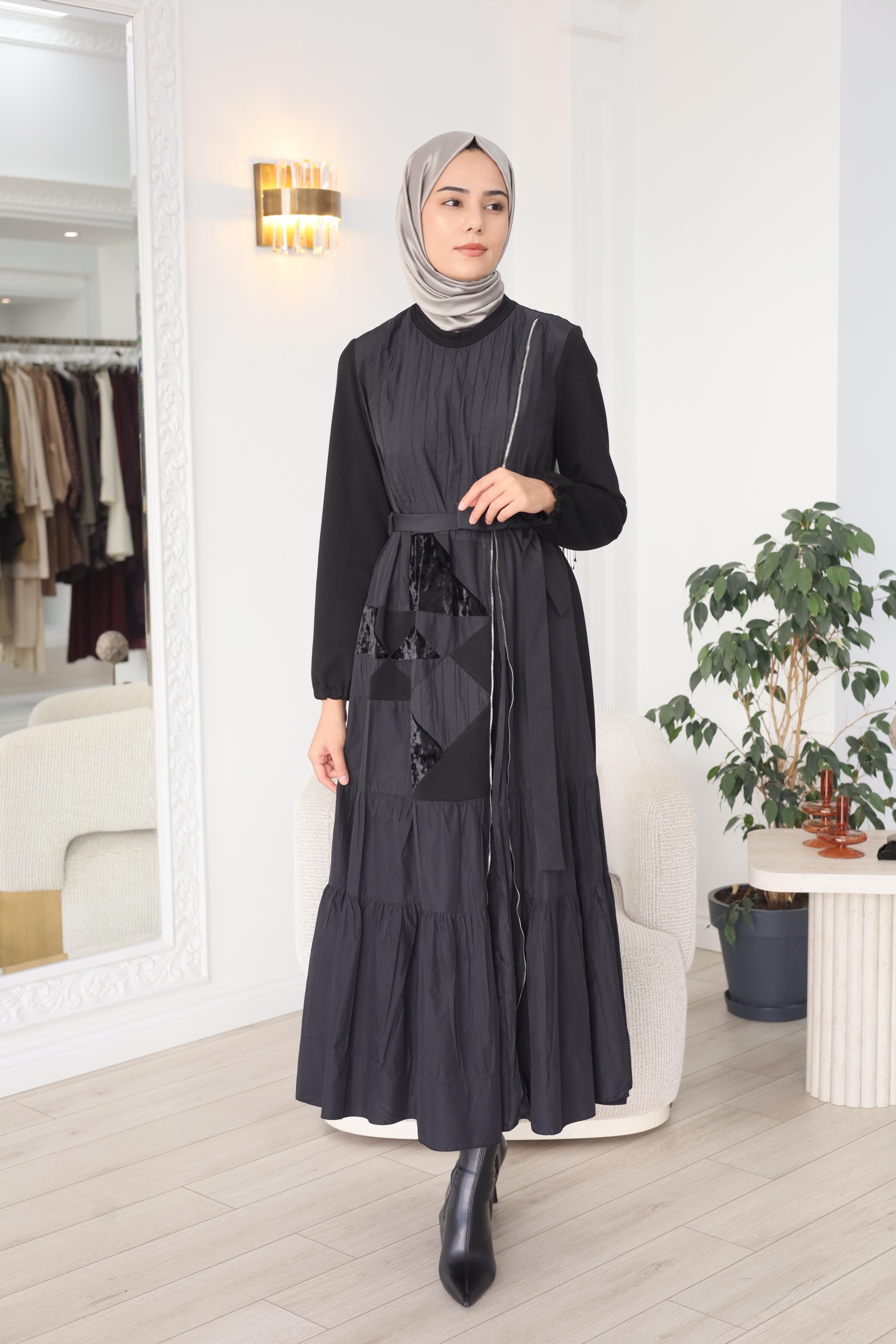 Misswhence Tafta Elbise 38813