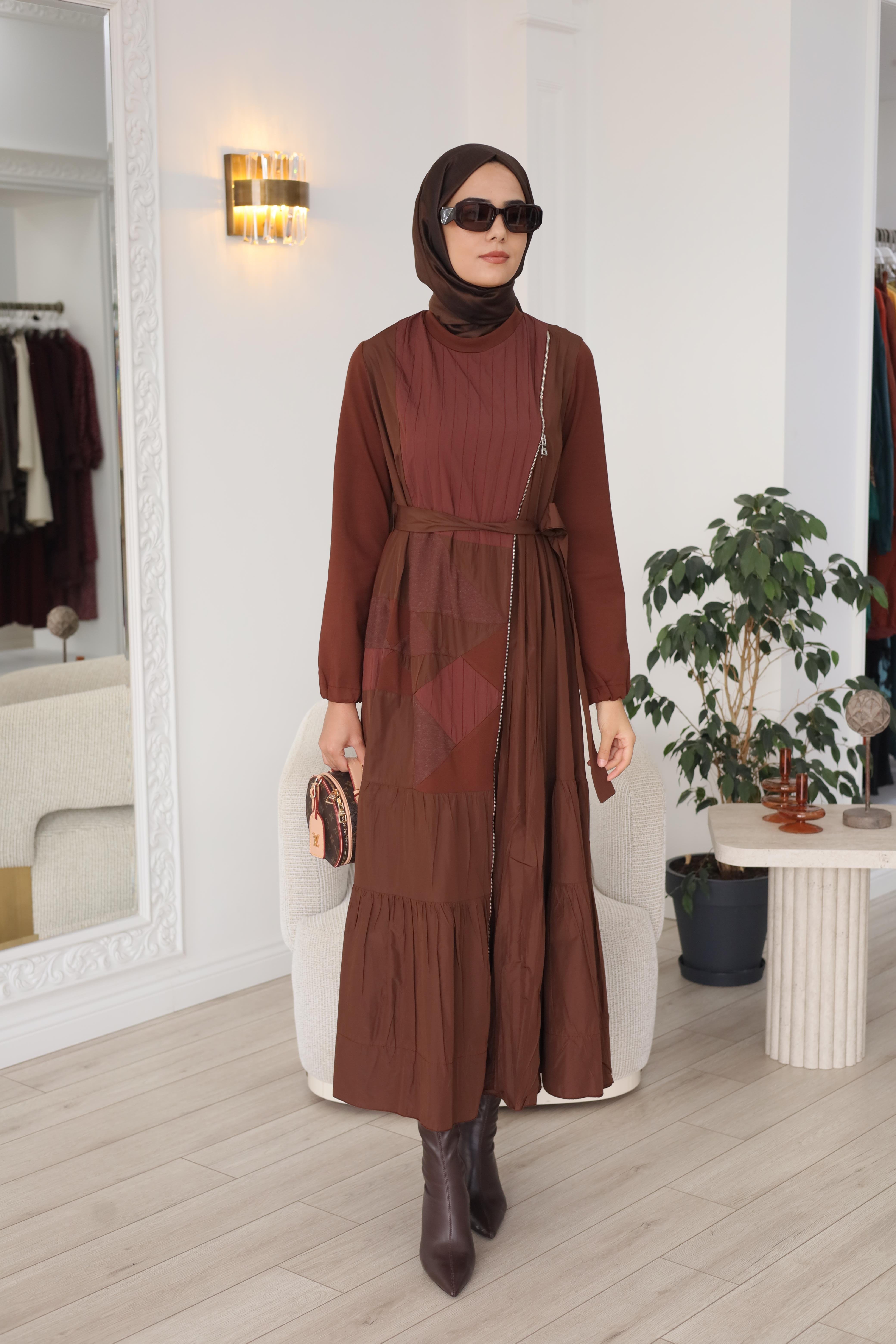 Misswhence Tafta Elbise 38813