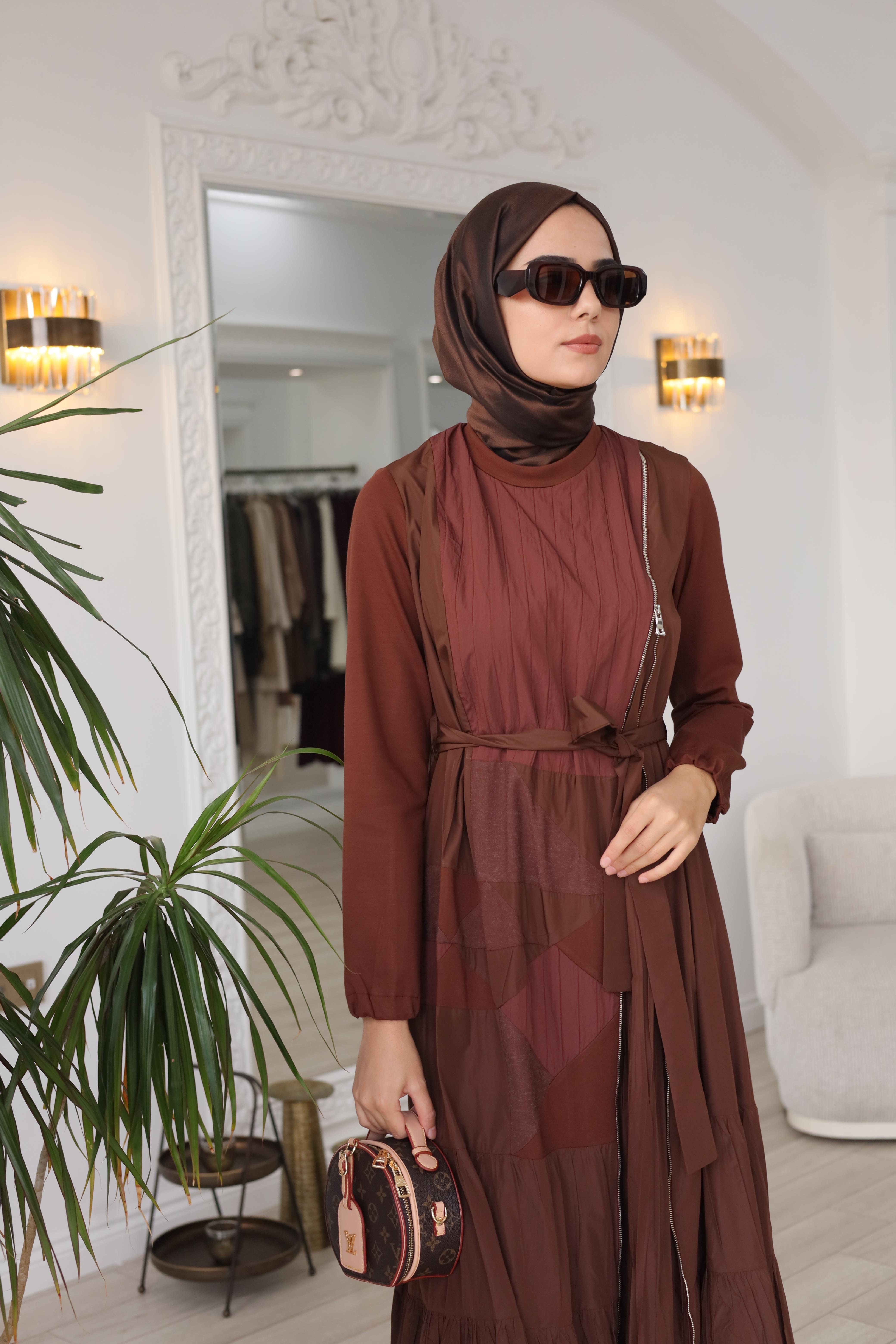 Misswhence Tafta Elbise 38813
