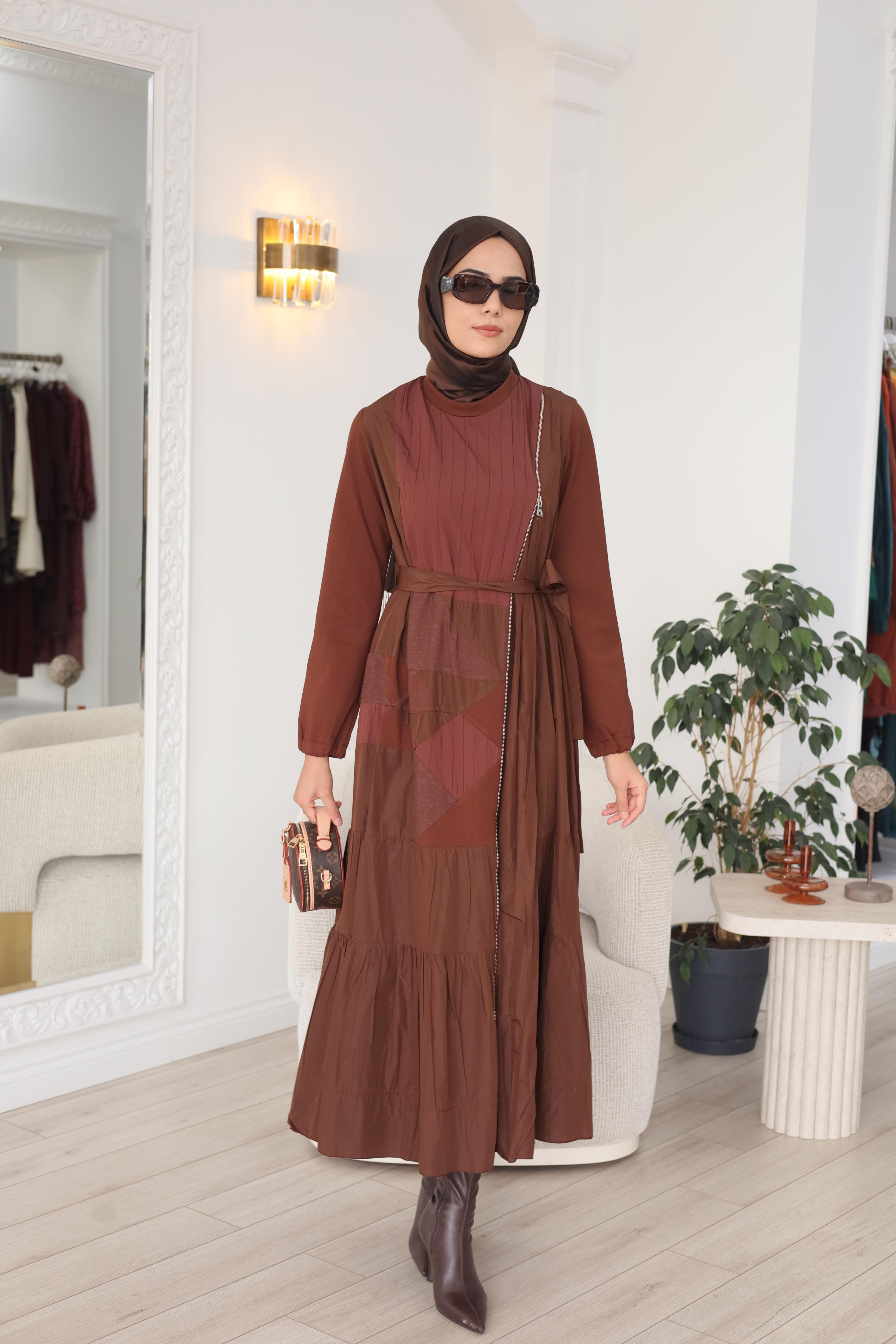 Misswhence Tafta Elbise 38813